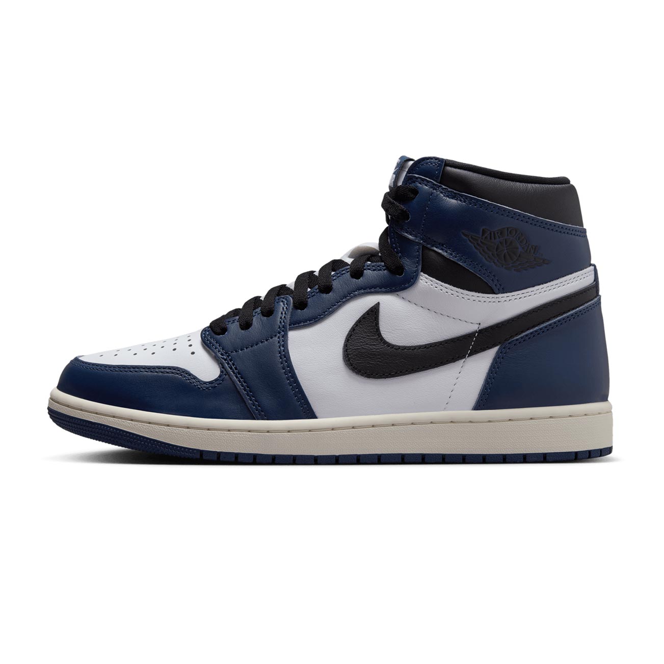 Air Jordan 1 Retro High OG Midnight Navy/Black-White-Sail DZ5485-401