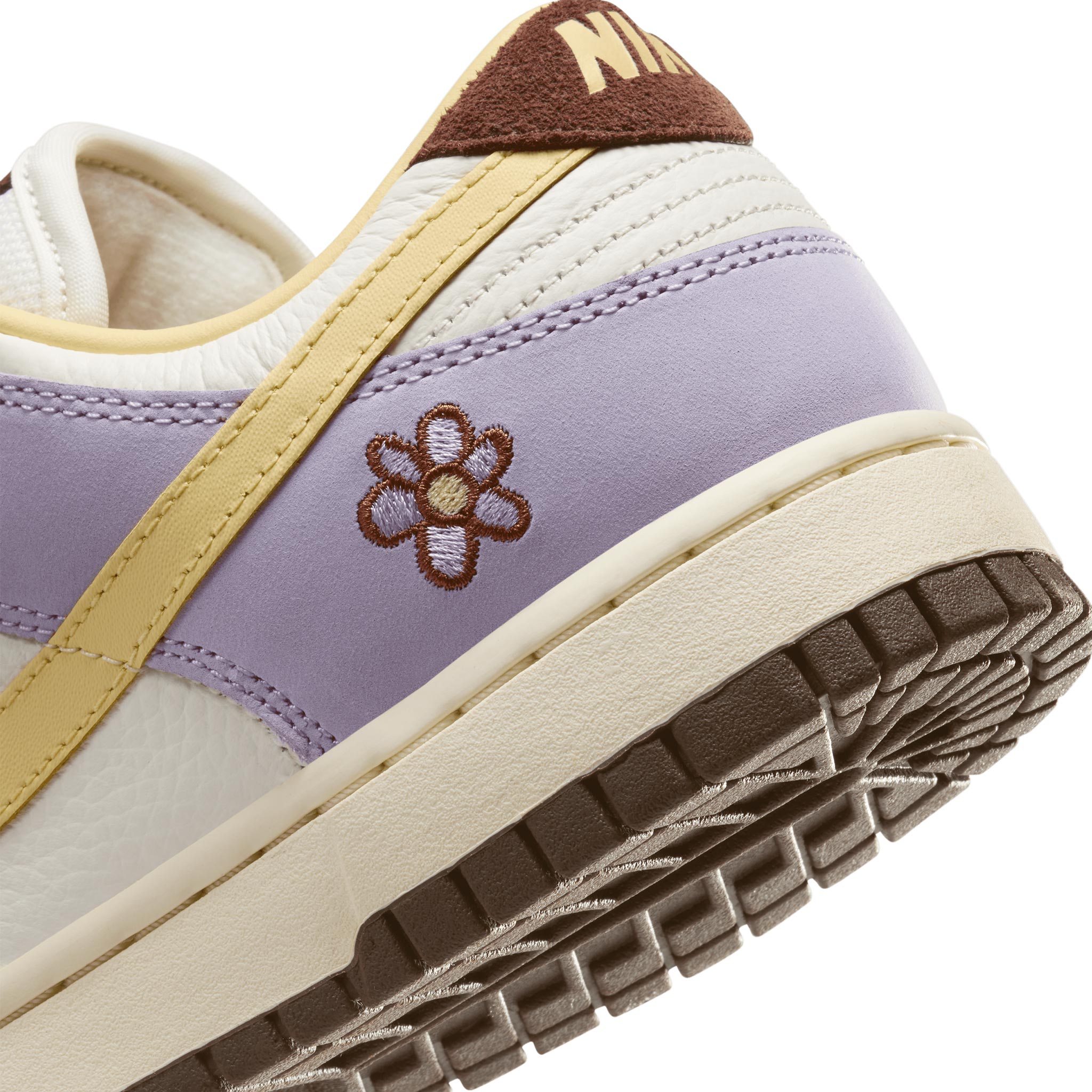 Women's Nike Dunk Low PRM Liliac Bloom/Soft Yellow-Sail FB7910-500