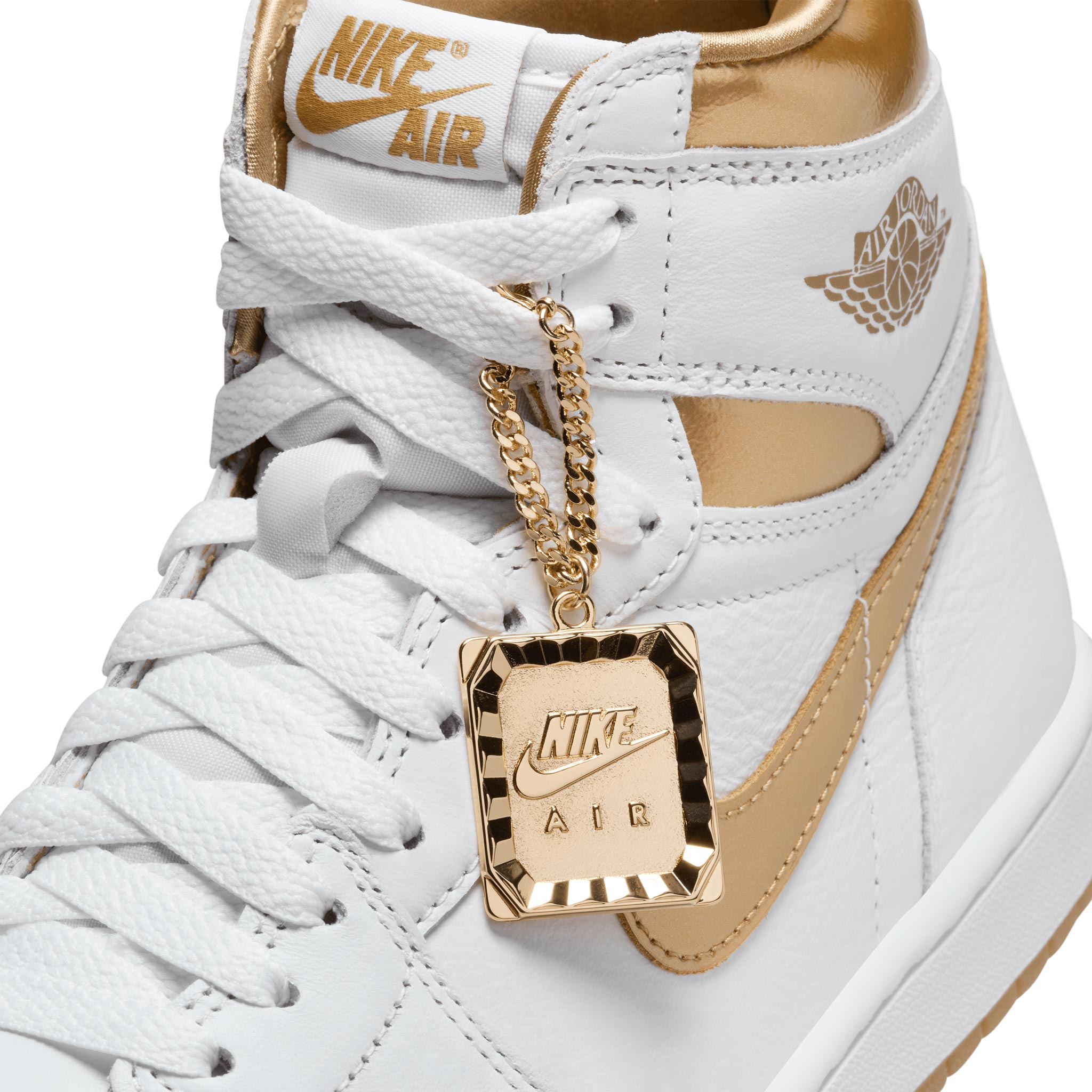 Women's Air Jordan 1 Retro High OG White/Metallic Gold FD2596-107