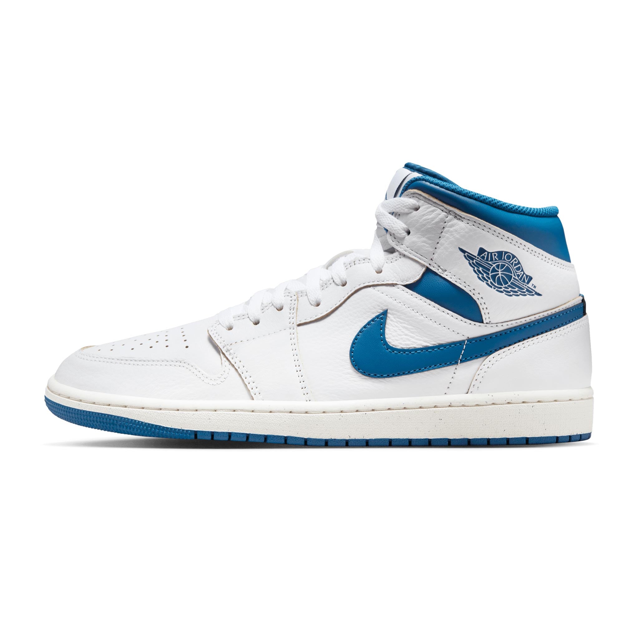 Air Jordan 1 Mid SE White/Industrial Blue FN5215-141