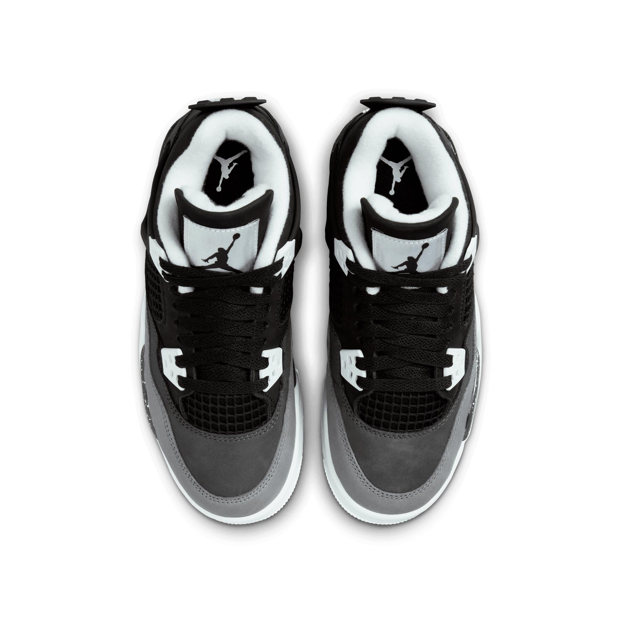 Air Jordan 4 (GS) Black/White-Anthracite-Black FQ8213-002