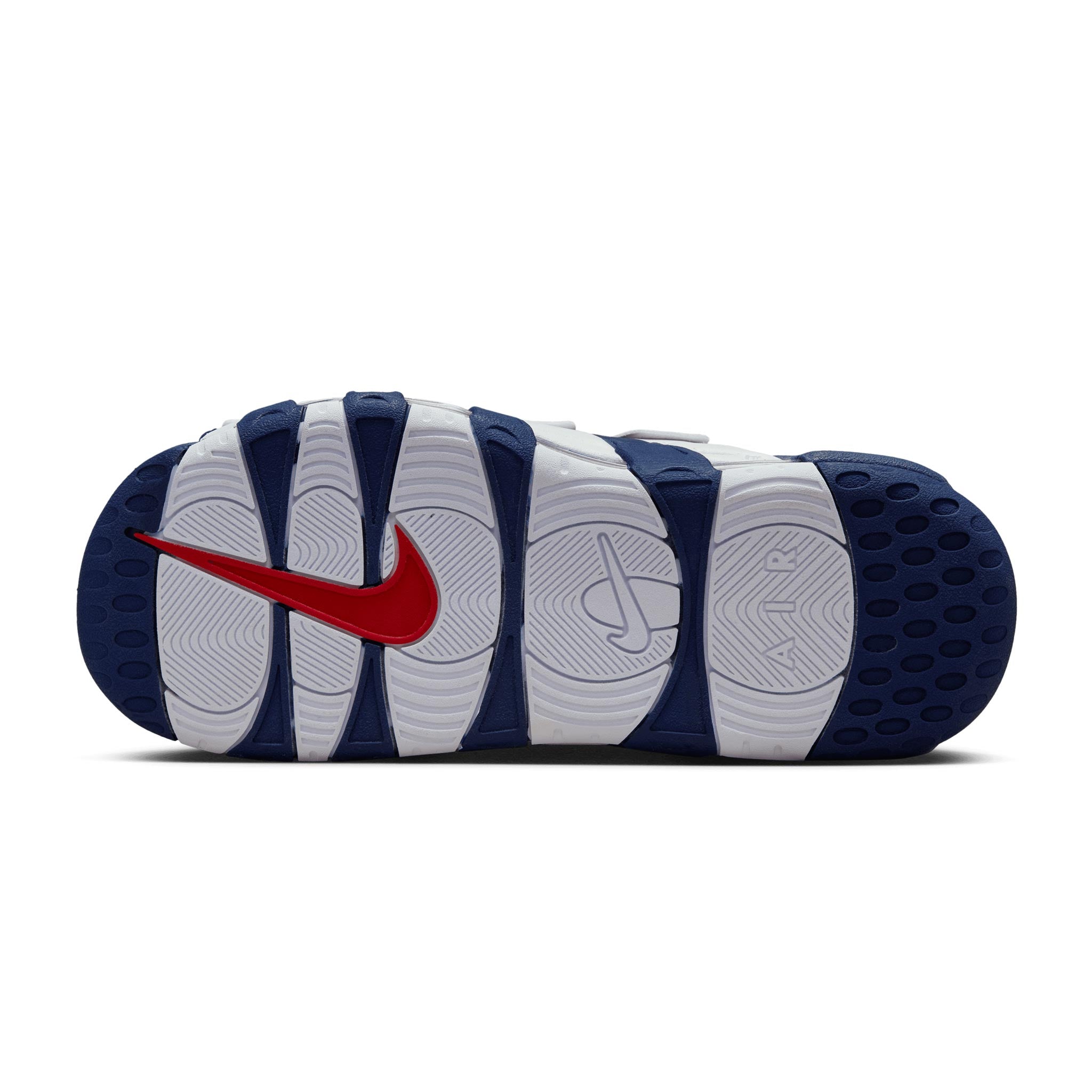 Air More Uptempo Slide NA White/Midnight Navy-University Red FQ8700-400