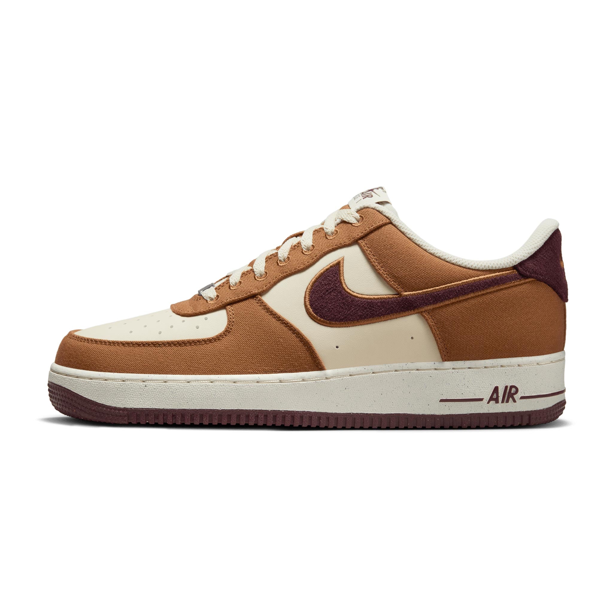 Air Force 1 '07 LV8 LT British Tan/Burgundy Brush FQ8713-200