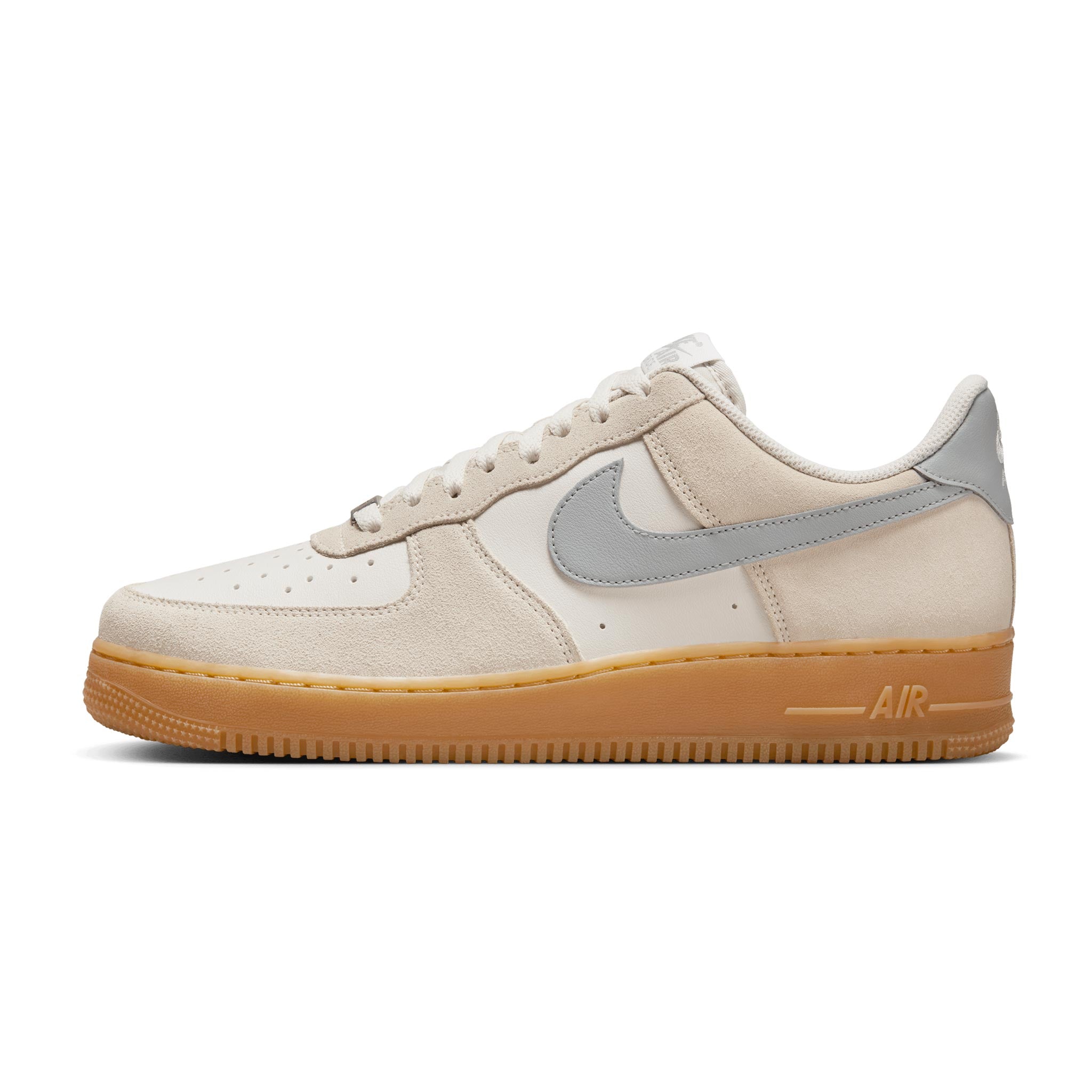 Nike Air Force 1 '07 LV8 Phantom/Lt Smoke Grey-Gum Yellow FQ8714-002