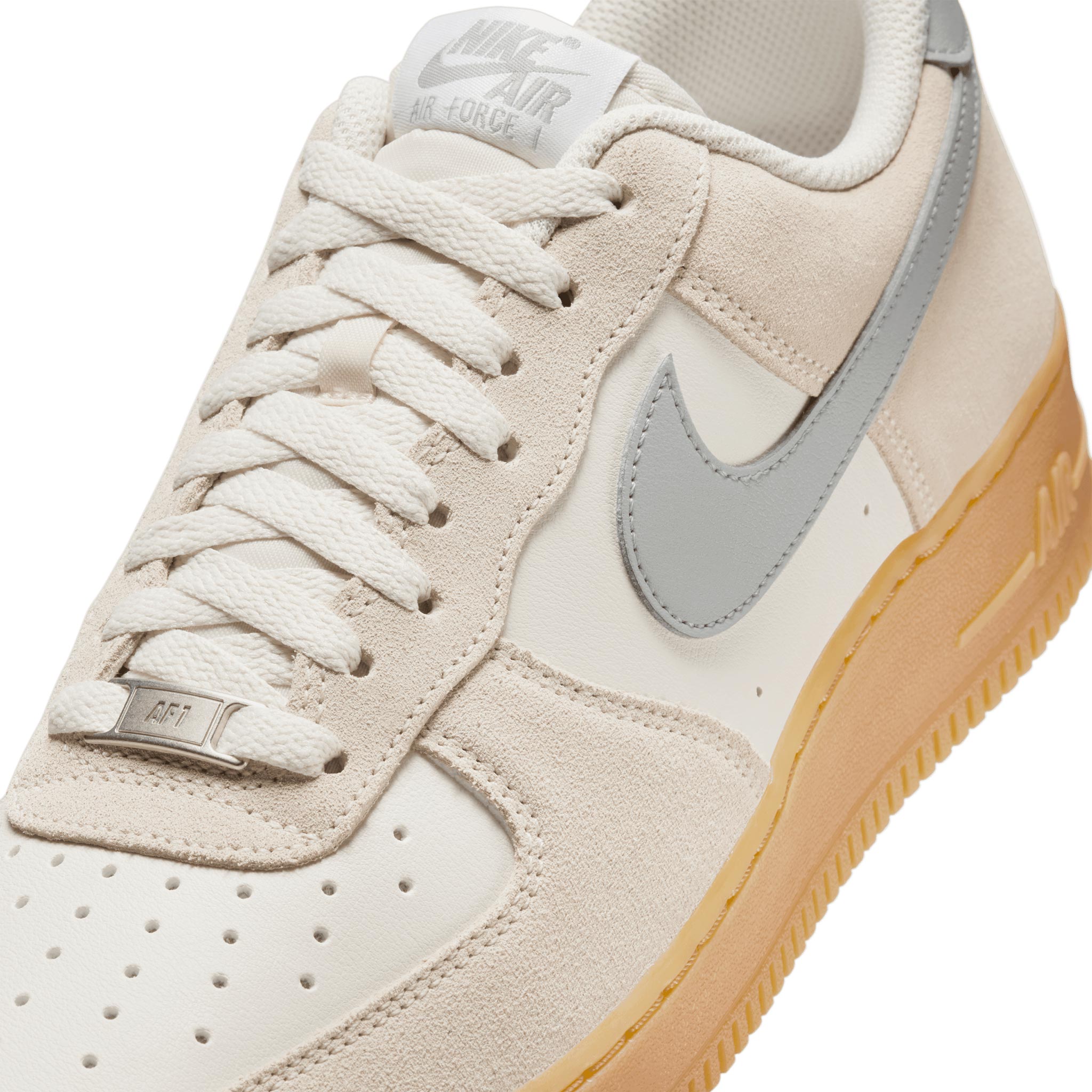 Nike air force 1 grey gum deals
