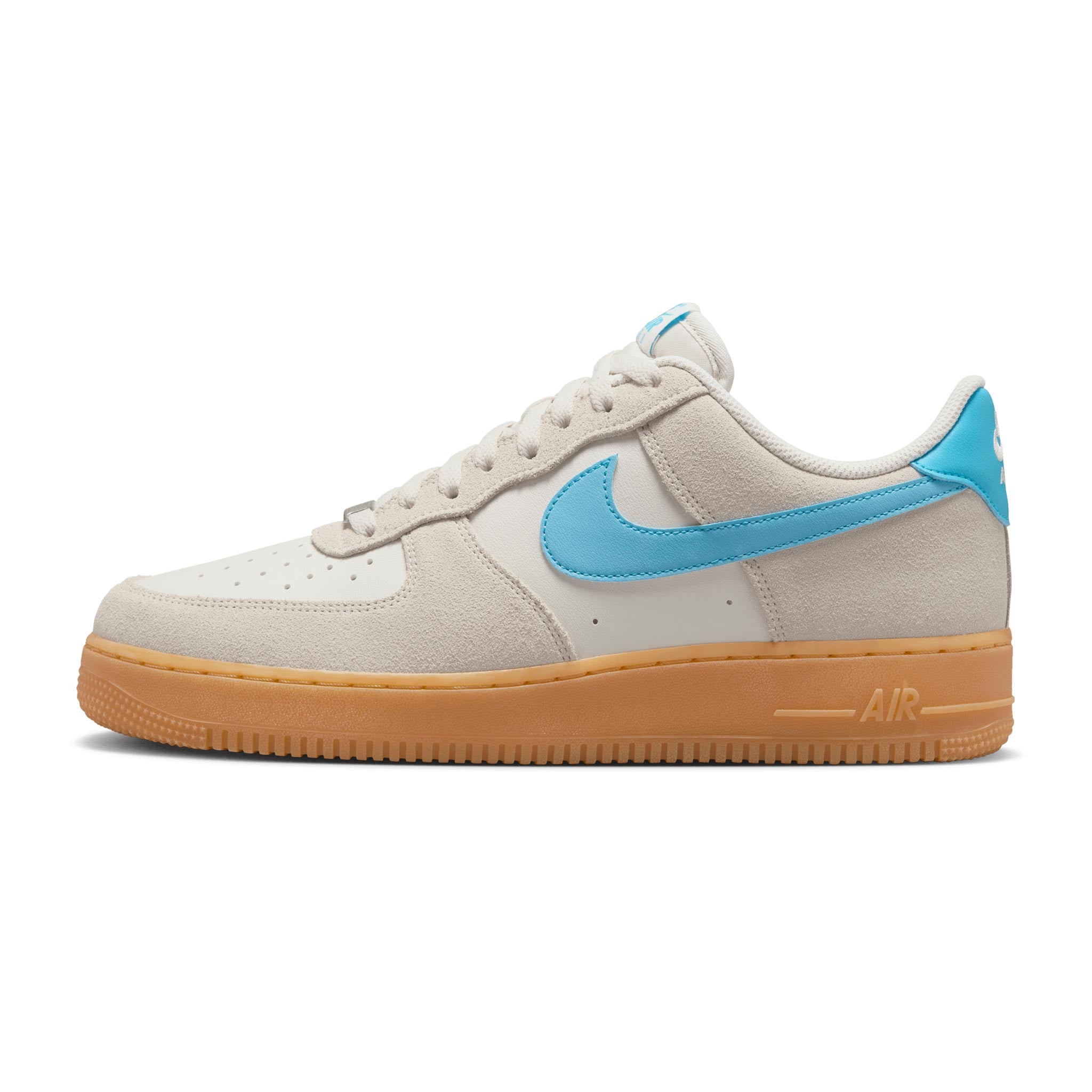 Nike Air Force 1 '07 LV8 Phantom/Baltic Blue-Gum Yellow FQ8714-003