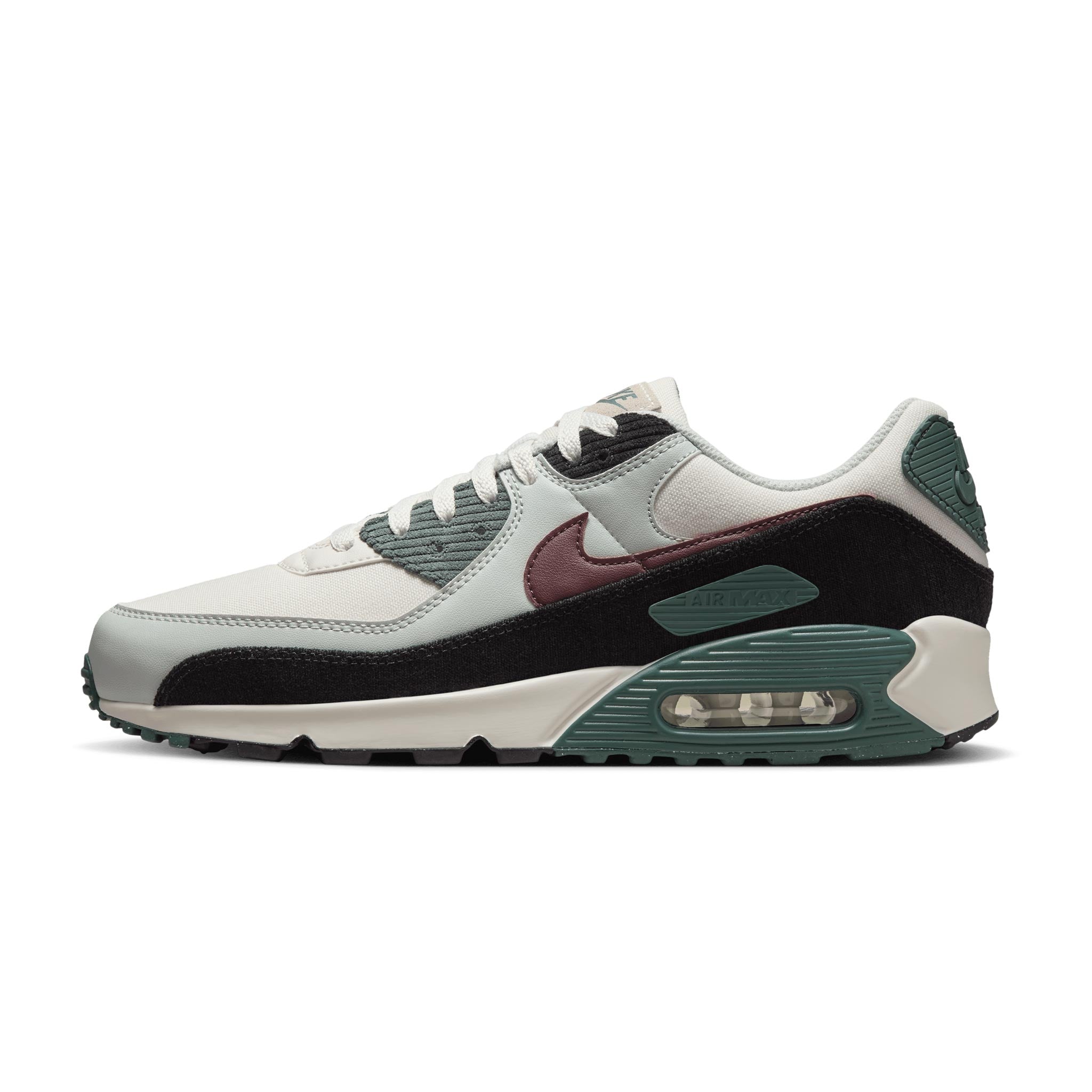 Air Max 90 Premium Phantom/Burgundy Crush FV6059-001