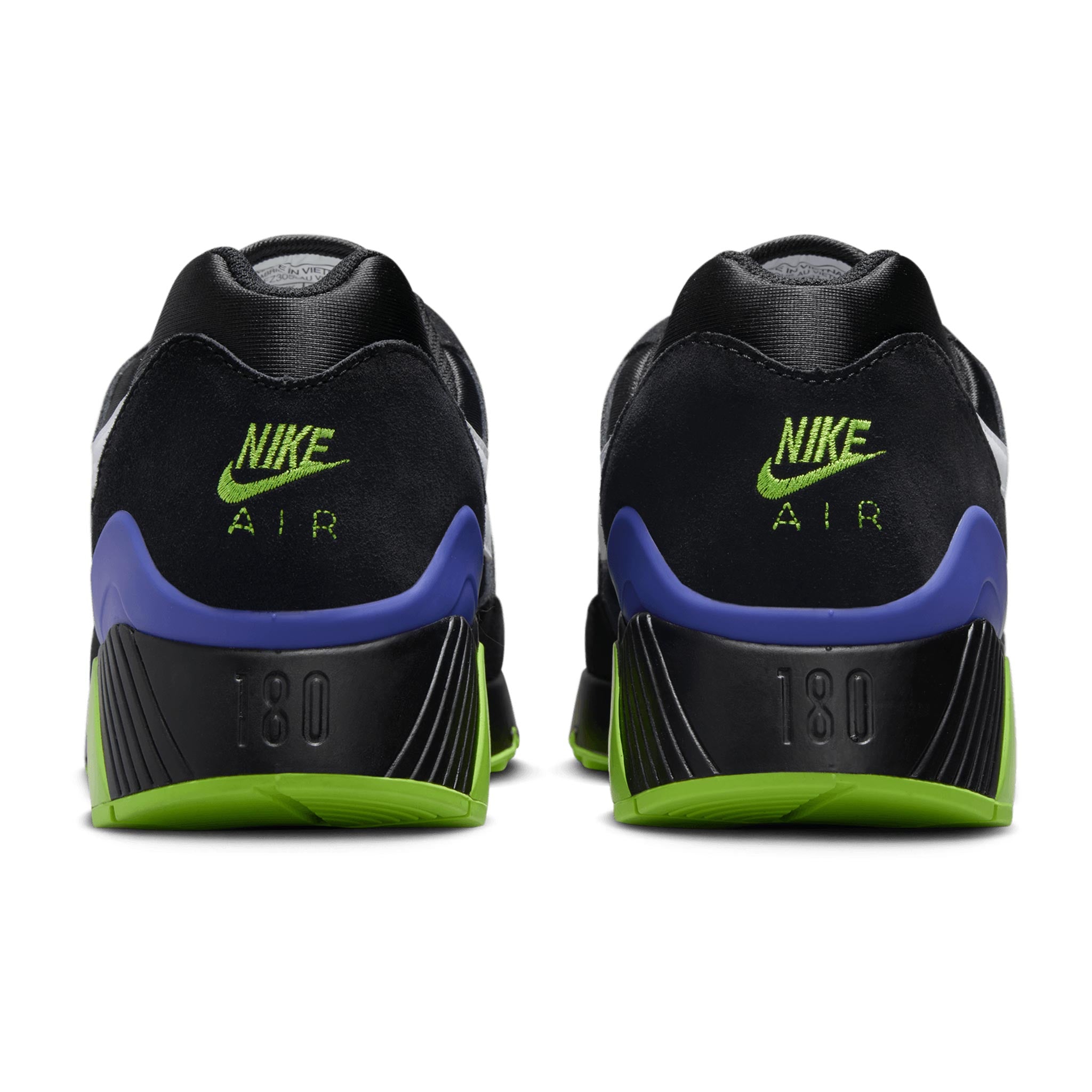 Nike Air Max 180 Black/White-Action Green-Persian Violet FZ3058-001