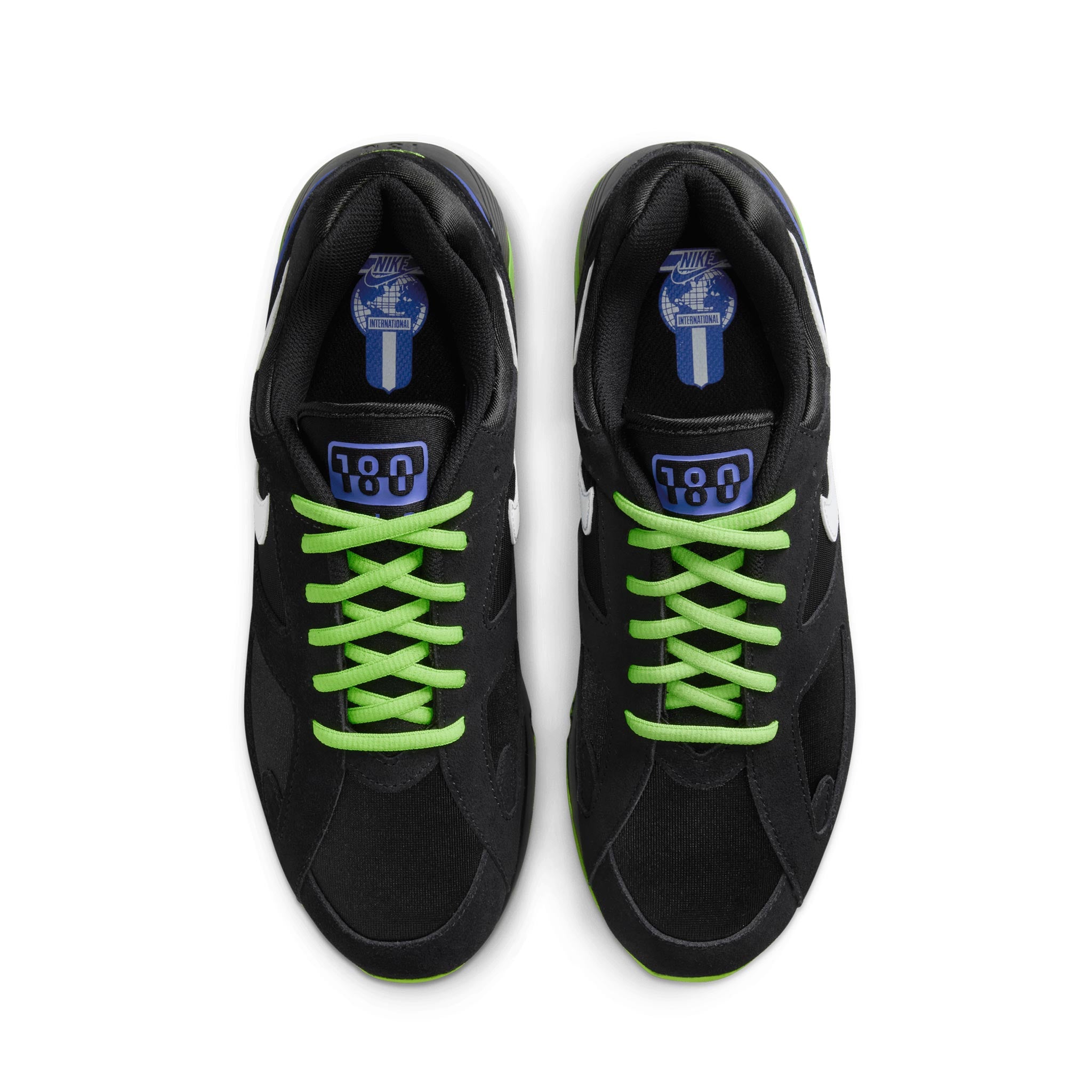 Nike Air Max 180 Black/White-Action Green-Persian Violet FZ3058-001