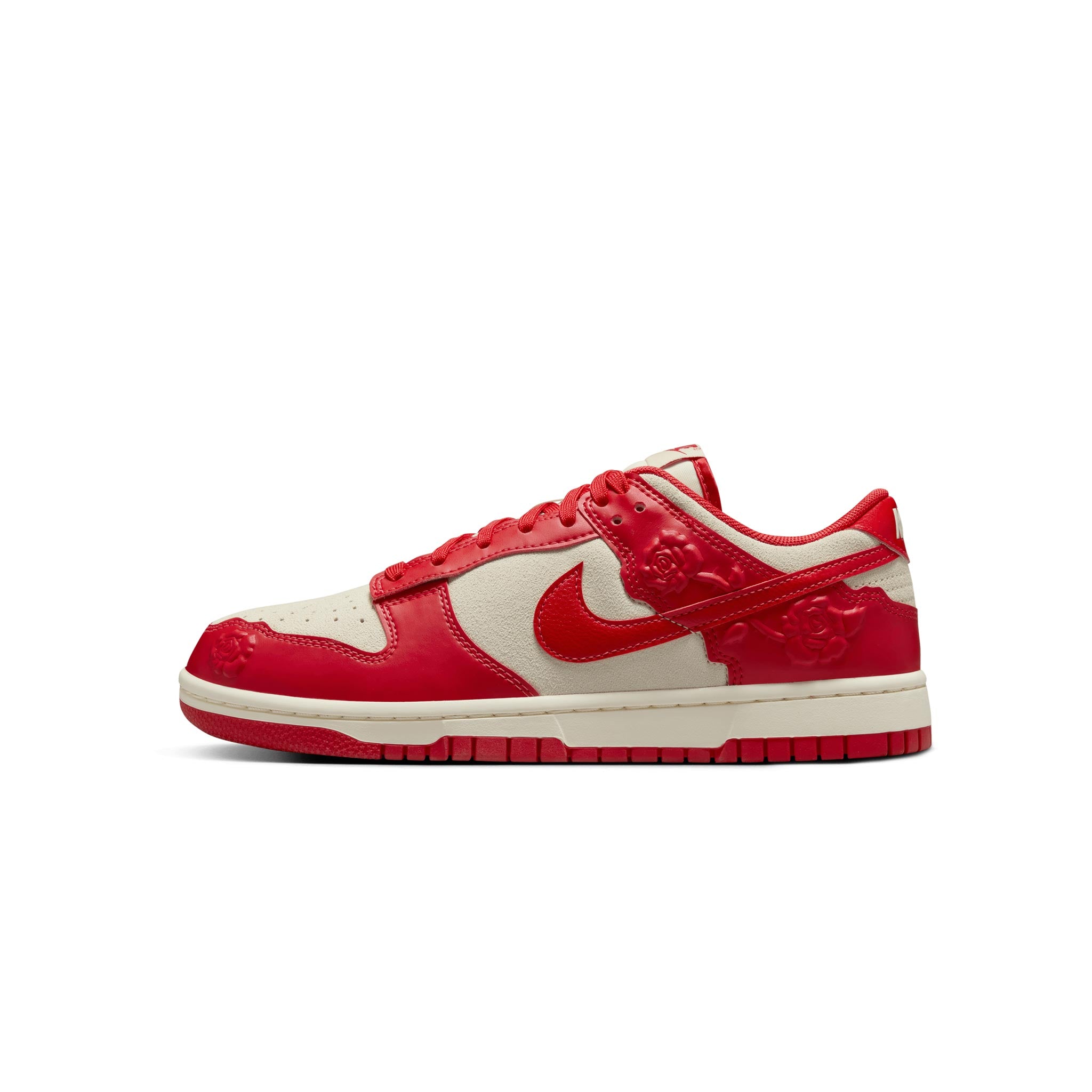 Women's Nike Dunk Low Coconut Milk/University Red/Pale Ivory HF1986-100