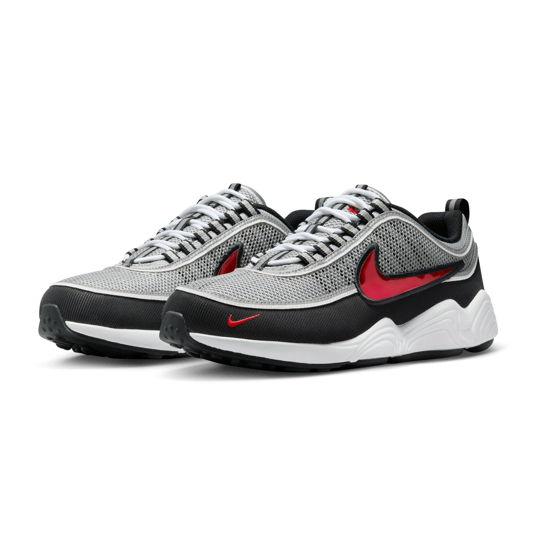 Nike Air Zoom Spiridon SP Metallic Silver/Sport Red-Black-White HF9117-001