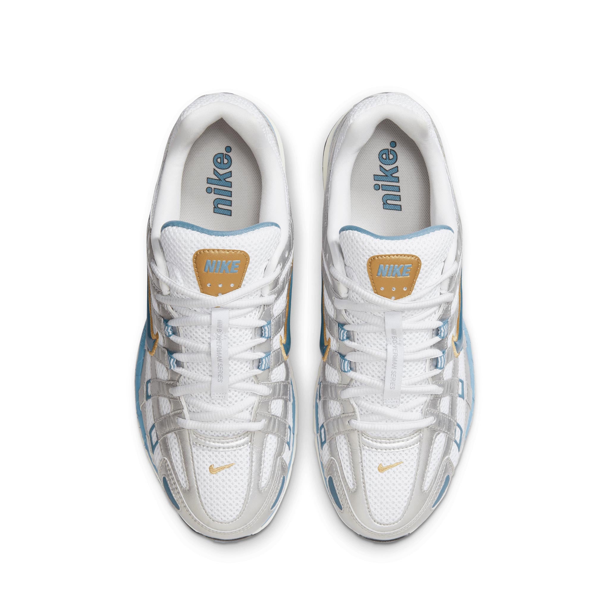 Nike P-6000 White/Aegean Storm-Metallic Silver HJ7246-100