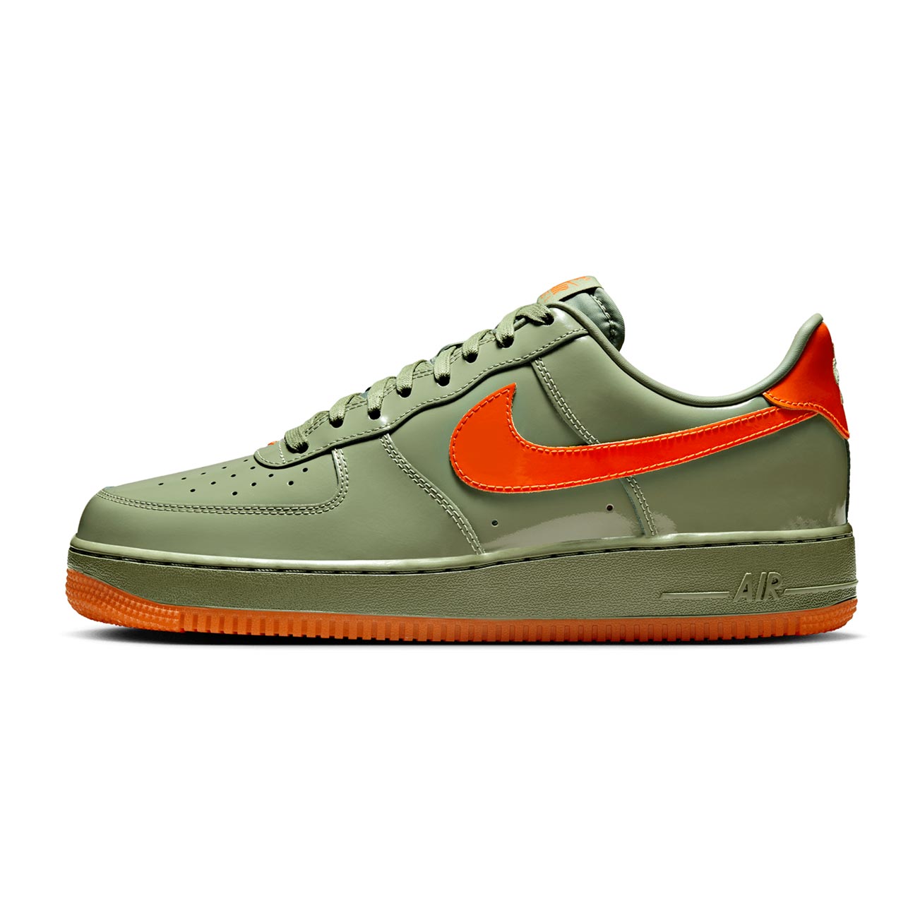 Air Force 1 07 PRM Oil Green/Safety Orange HJ9118-386