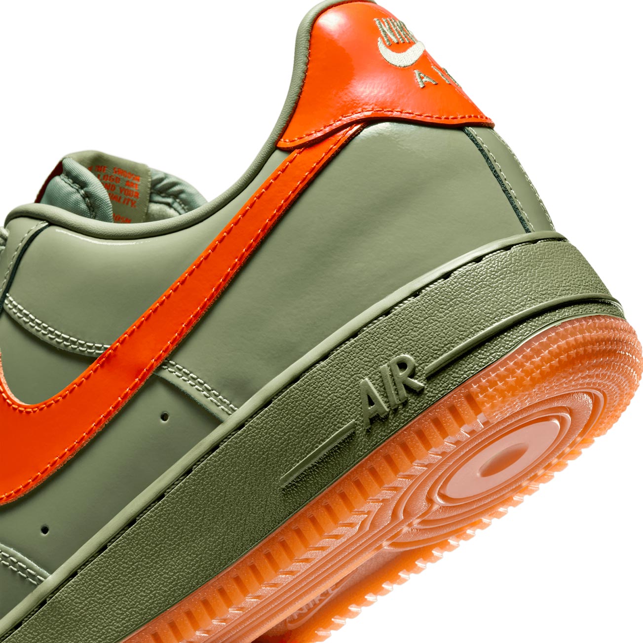 Air Force 1 07 PRM Oil Green/Safety Orange HJ9118-386