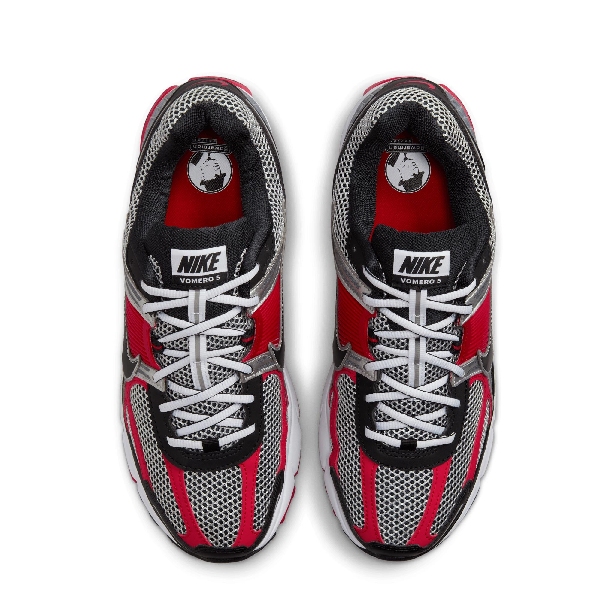 Nike Air Zoom Vomero 5 Metallic Silver/University Red HV0926-095