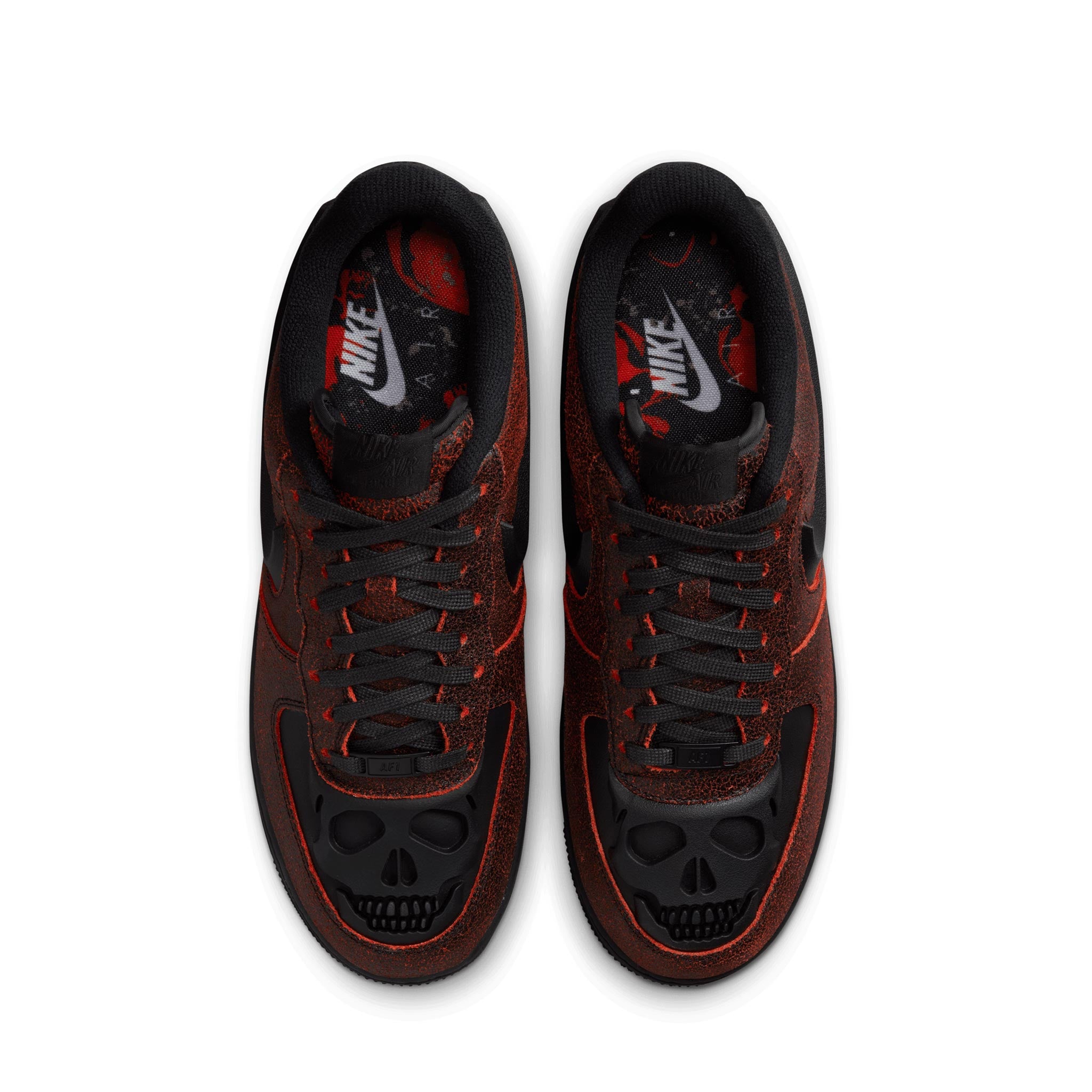 Nike Air Force 1 Retro HWN Black Crimson QS HV2016-001