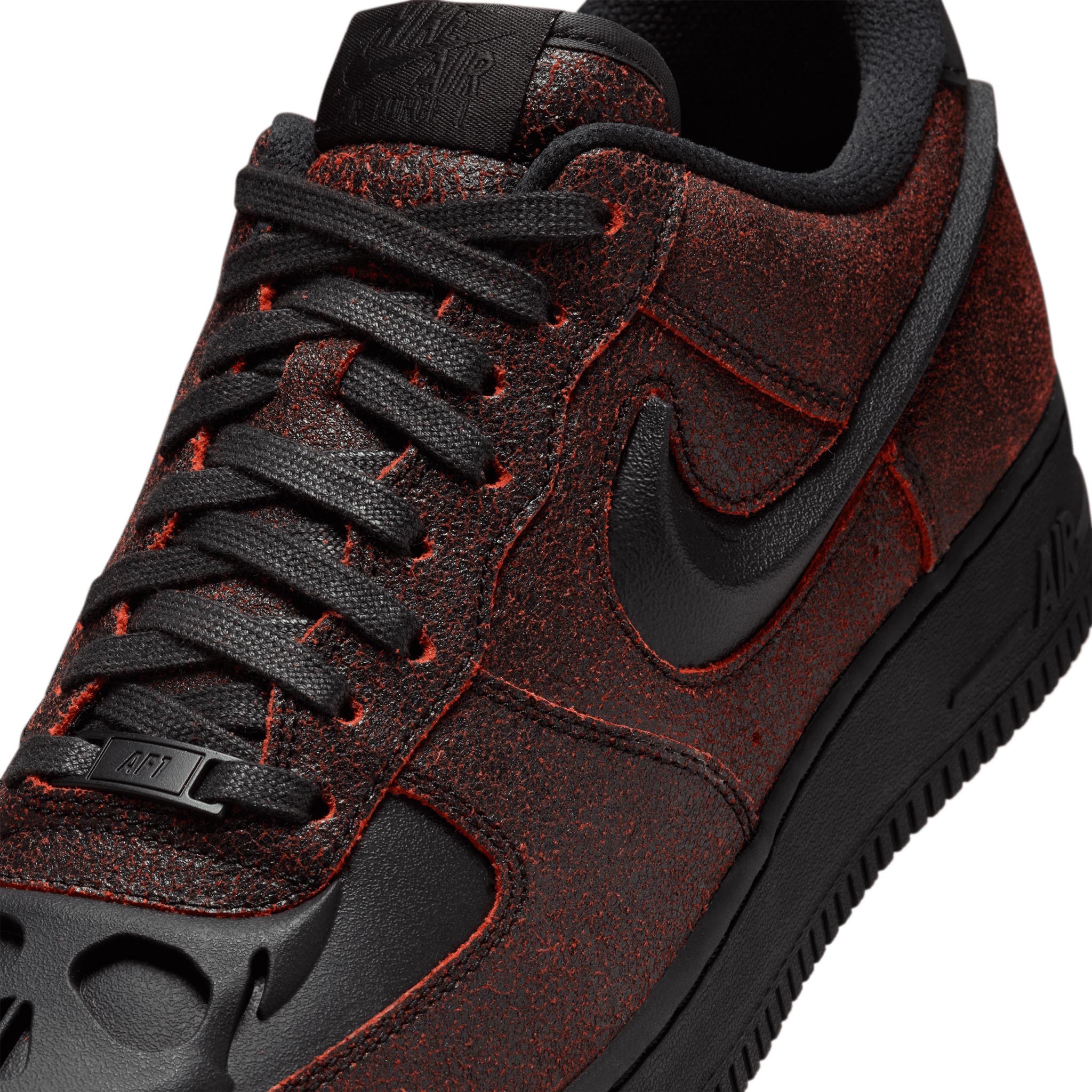 Nike Air Force 1 Retro HWN Black Crimson QS HV2016-001