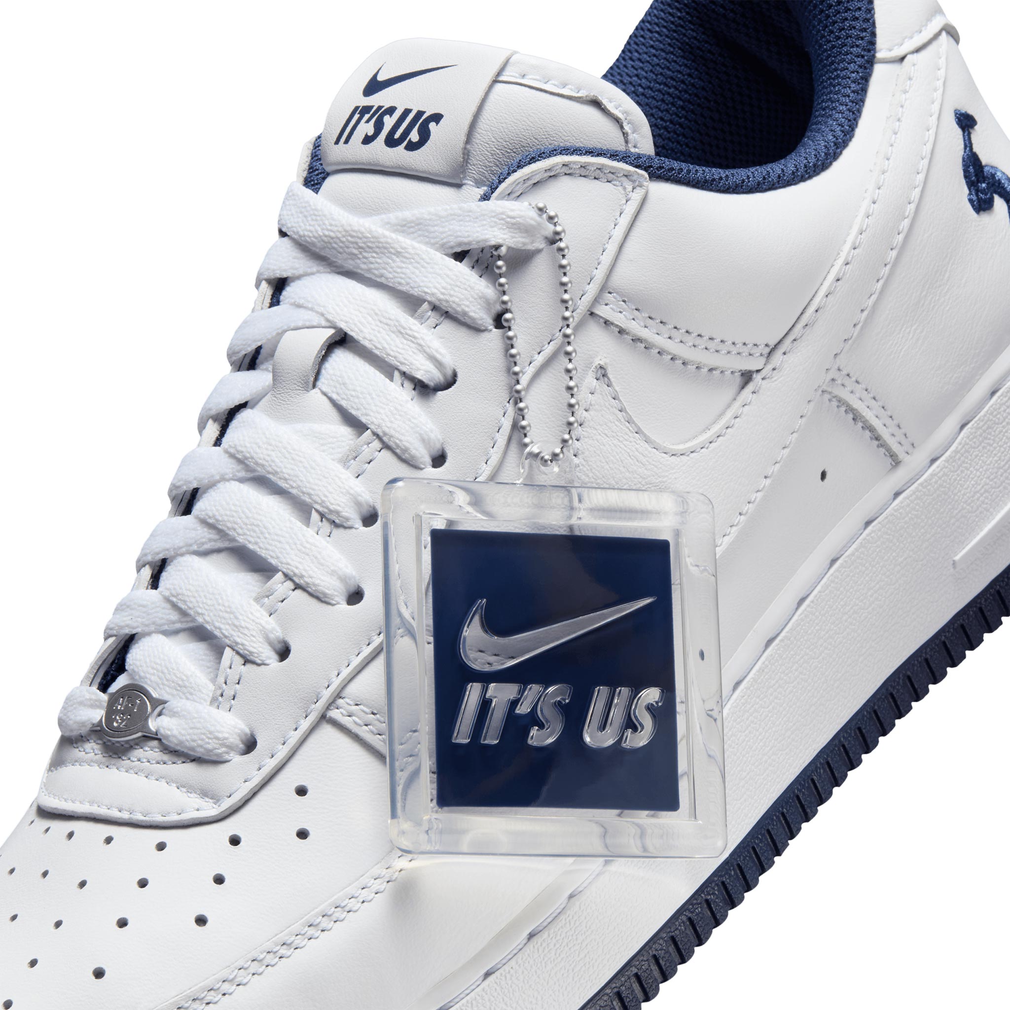 Nike US Air Force 1 White/White-Midnight Navy-DK Powder Blue IB5720-100