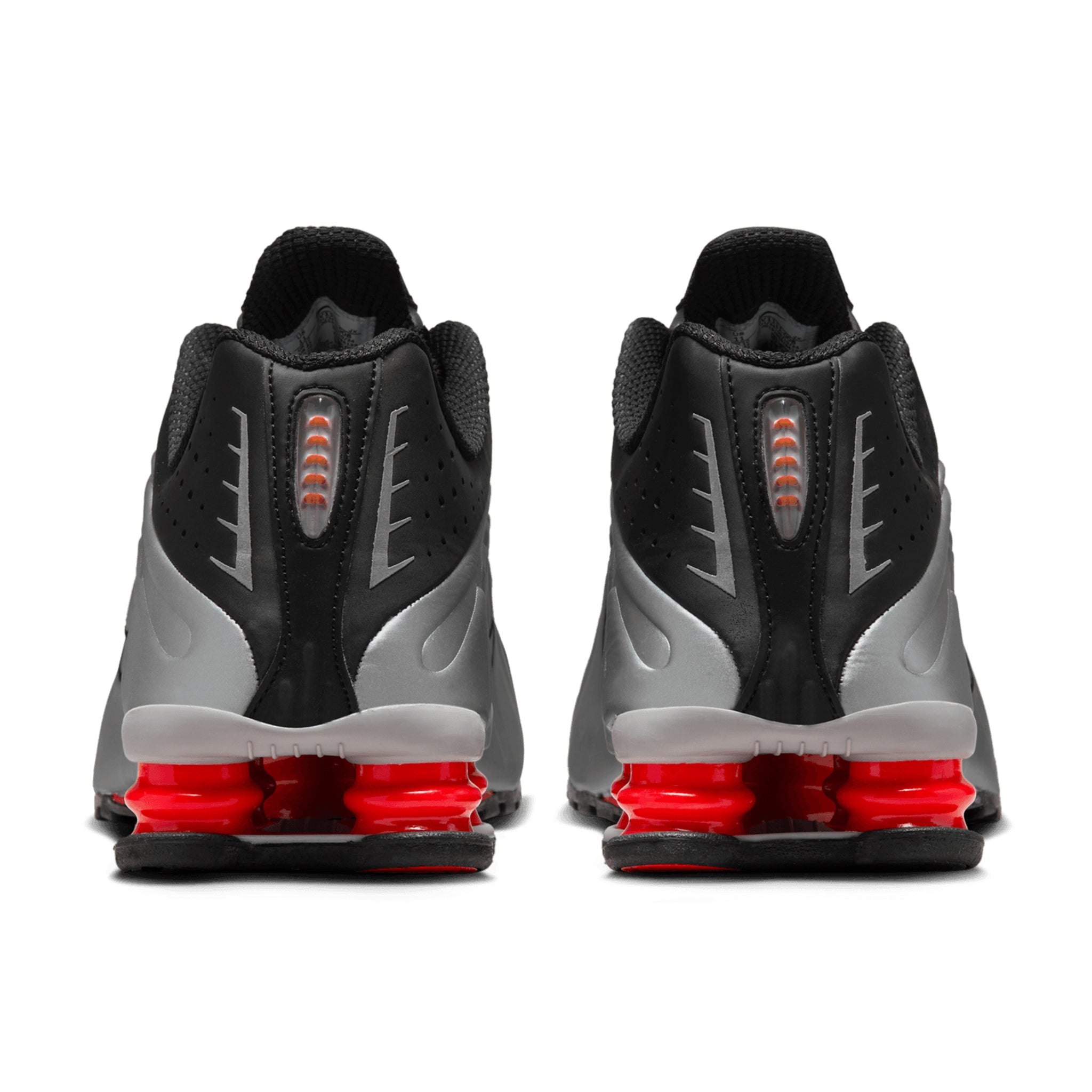 Nike Shox R4 Black Metallic Silver Max Orange BV1111 008 Capsule