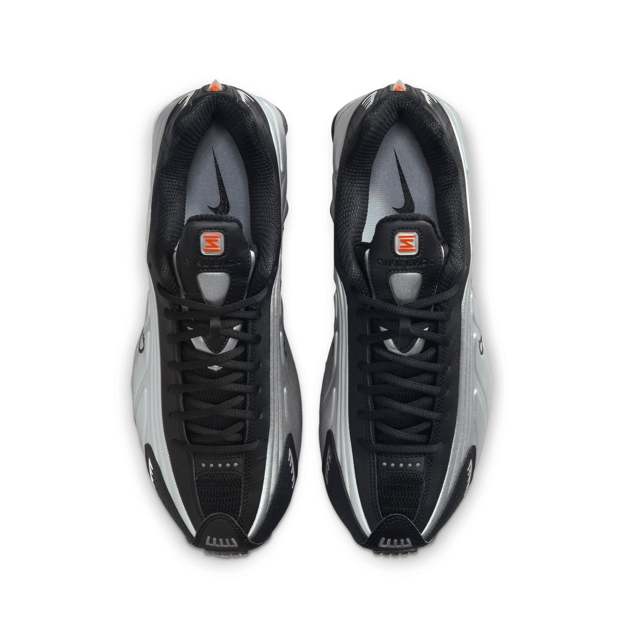 Nike Shox R4 Black/Metallic Silver-Max Orange BV1111-008