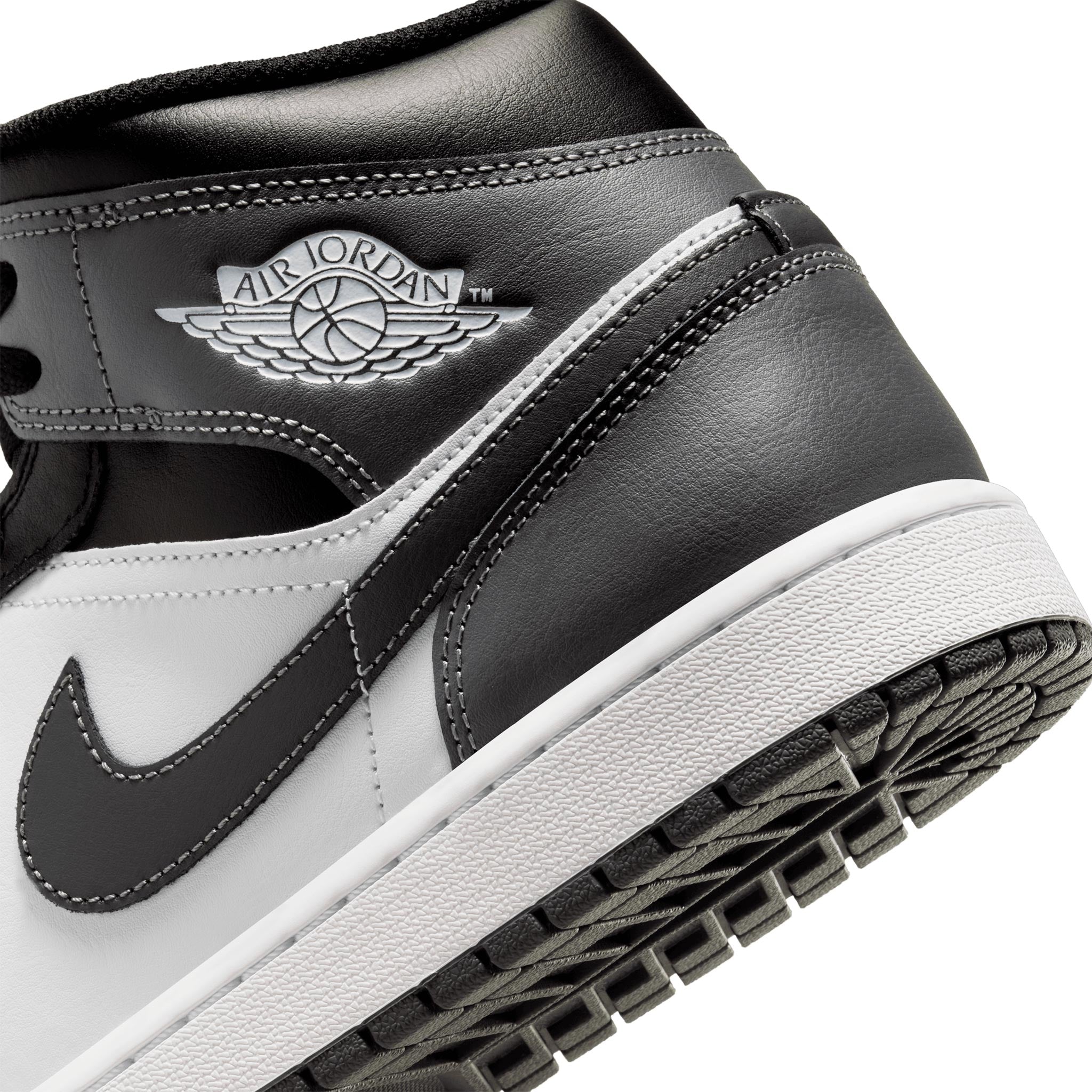 Air Jordan 1 Mid Black/Iron Grey-White DQ8426-001