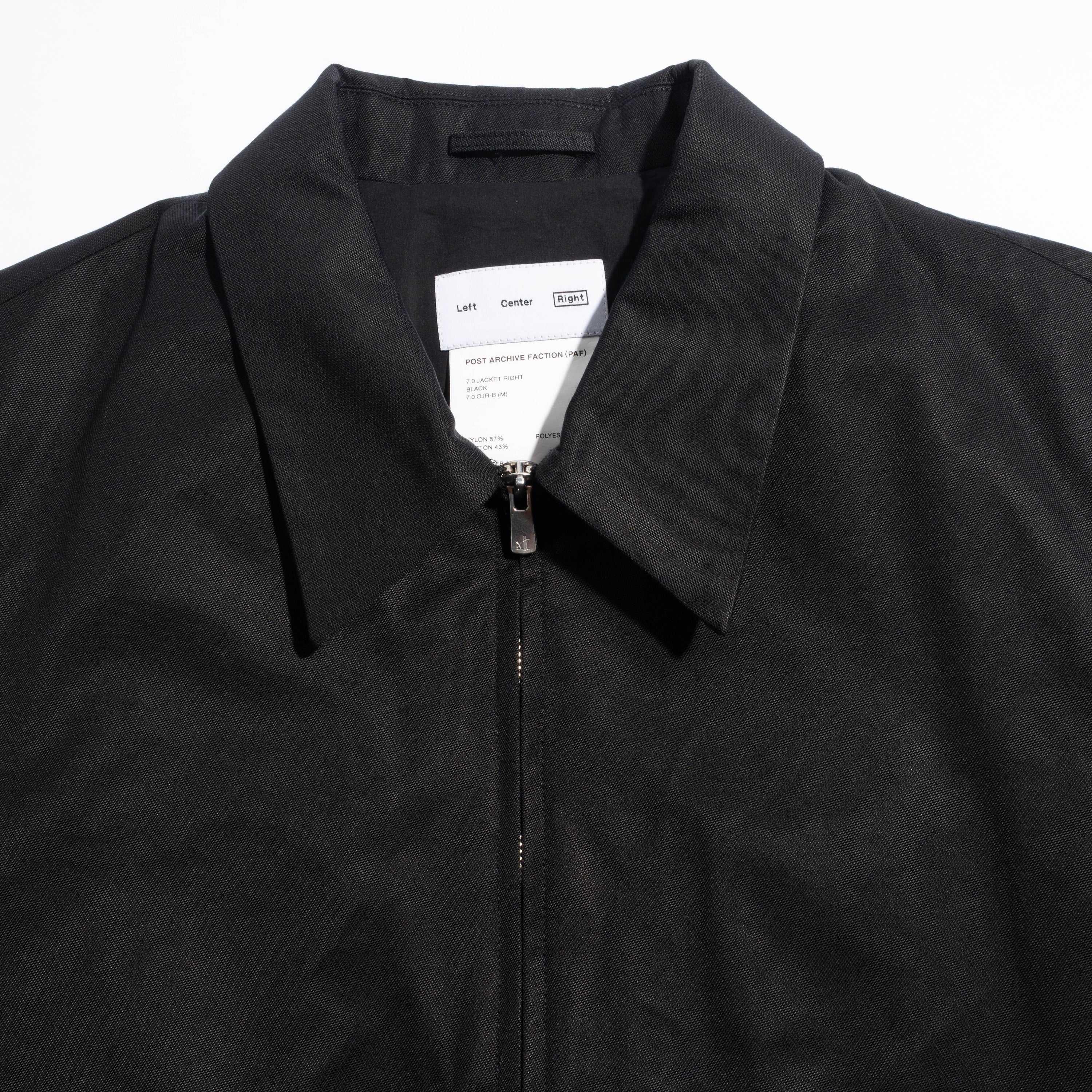 7.0 Jacket Right Black 70OJRB