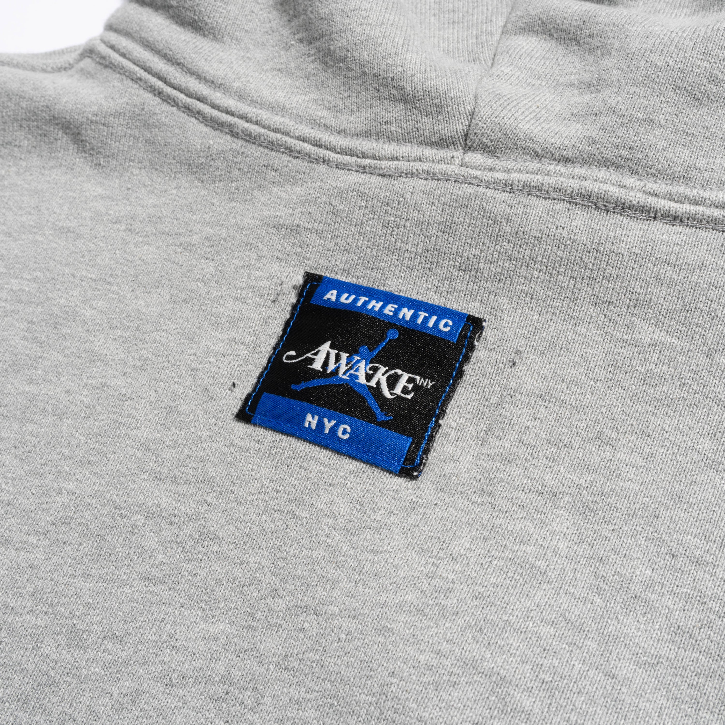 Jordan x Awake NY Hoodie DK Grey Heather/Black/Game Royal FQ5443-091