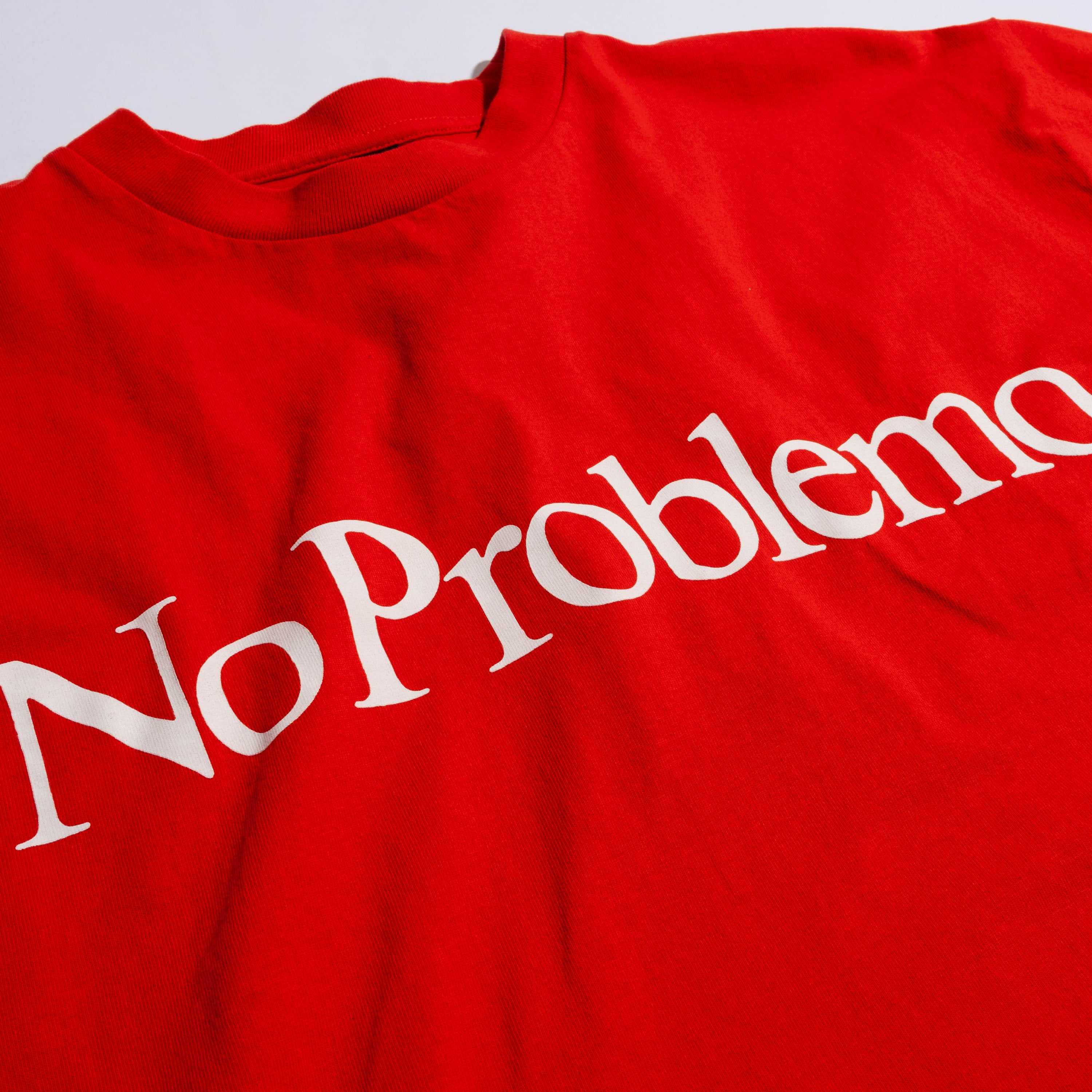 No Problemo SS Tee Red NP60002