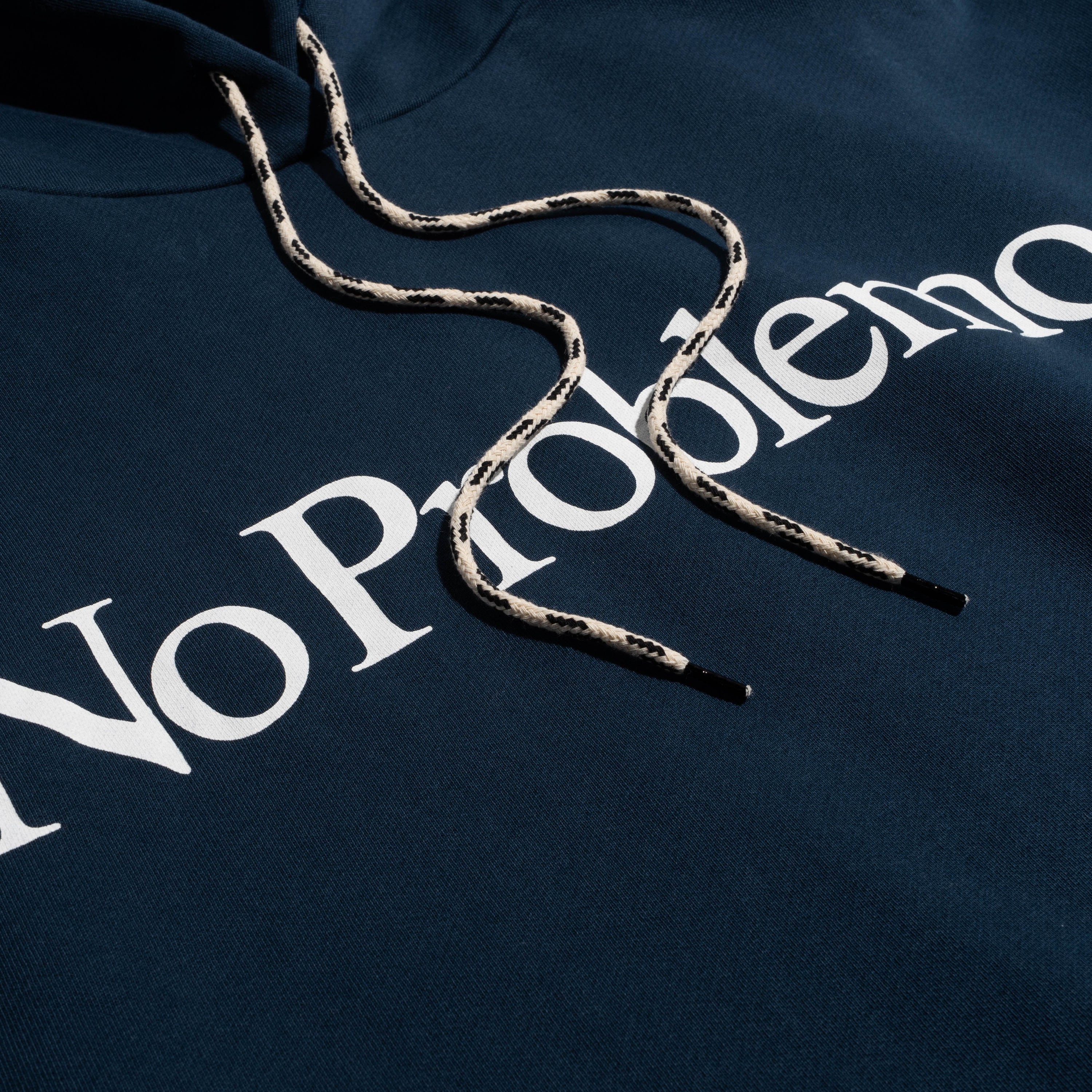 No Problemo Hoodie Navy NP20012