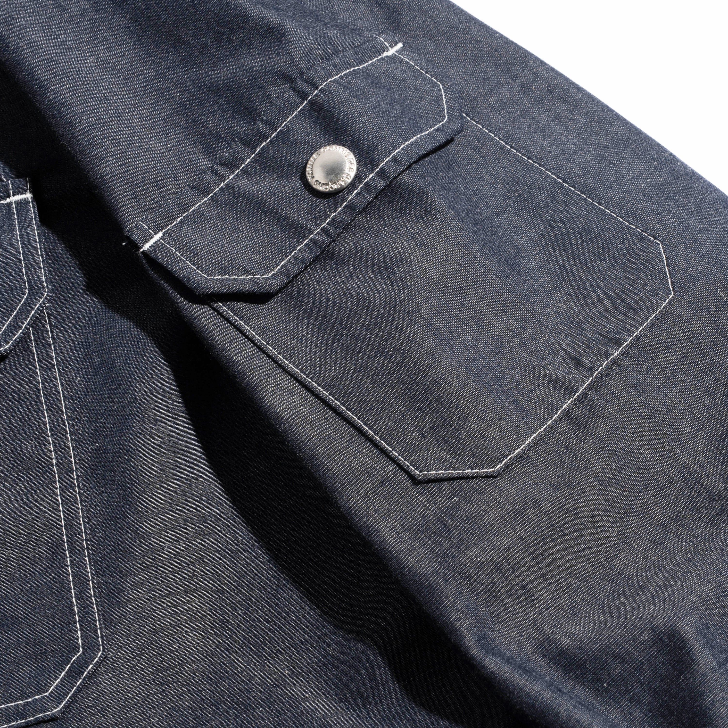 CdGH Tech Denim Shirt Grey HN-B004-051