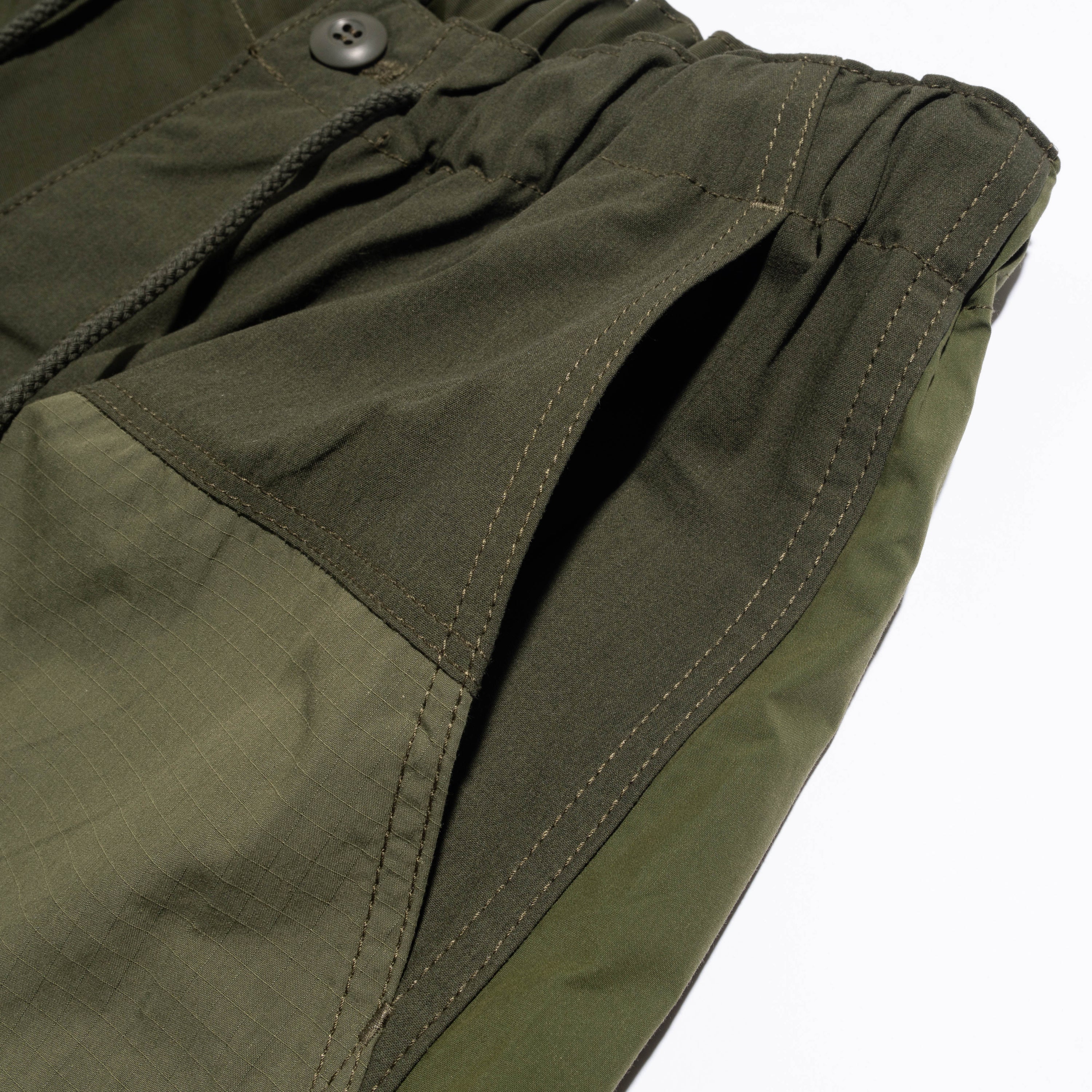 CdGH Cordura Patchwork Cargo Pant Olive HN-P010-051