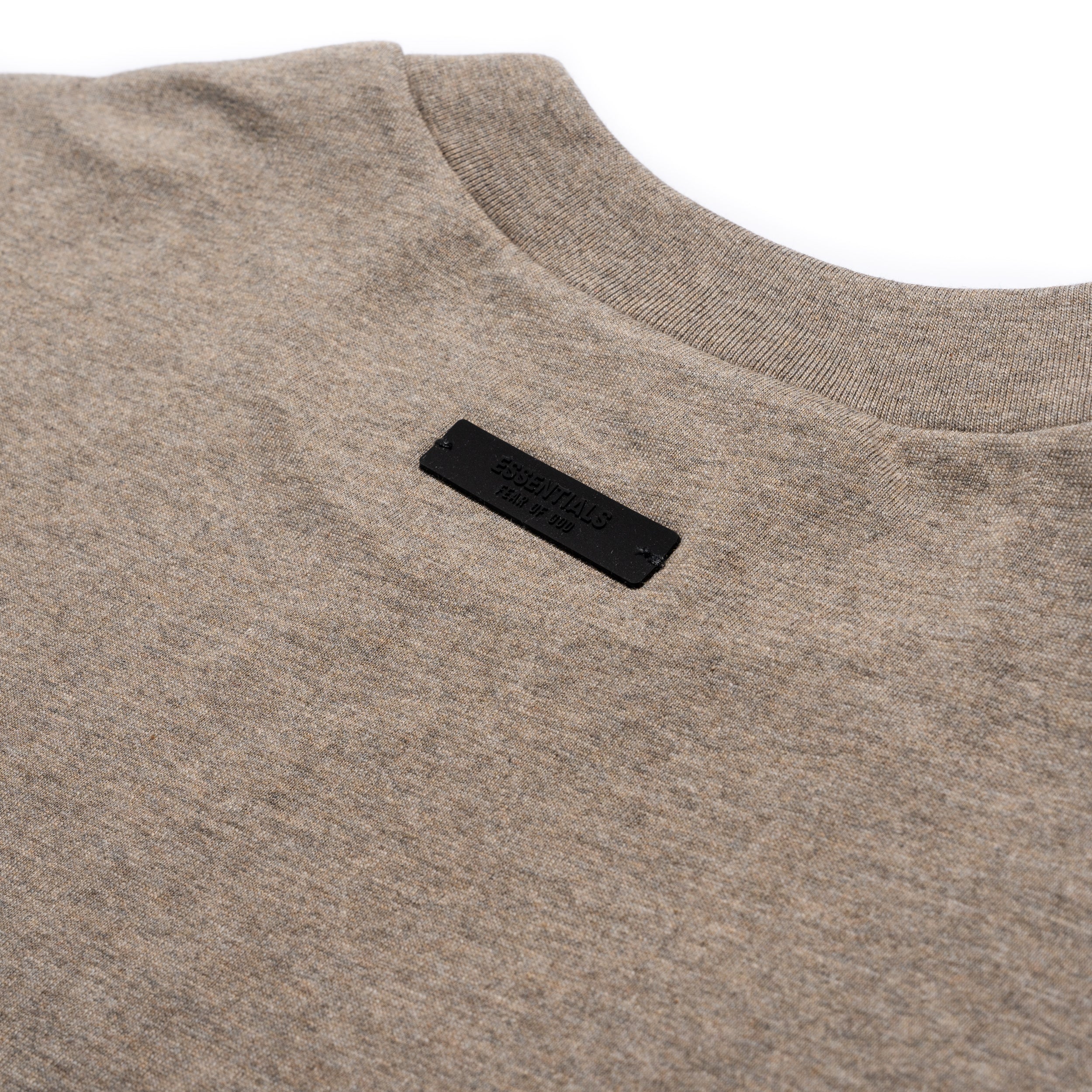 Collegiate Jersey Crewneck Tee Heather Grey 125HO244191F