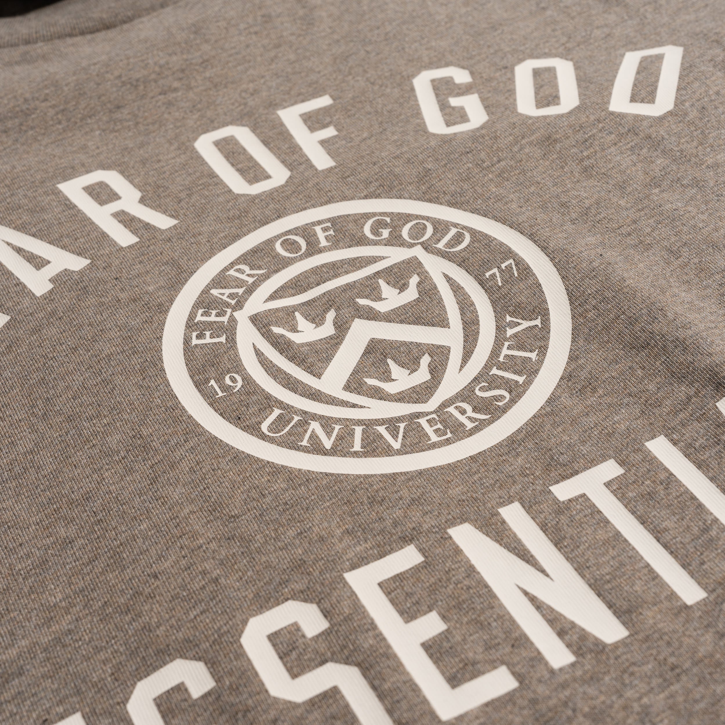 Collegiate Jersey Long Sleeve Tee Heather Grey 125HO244201F