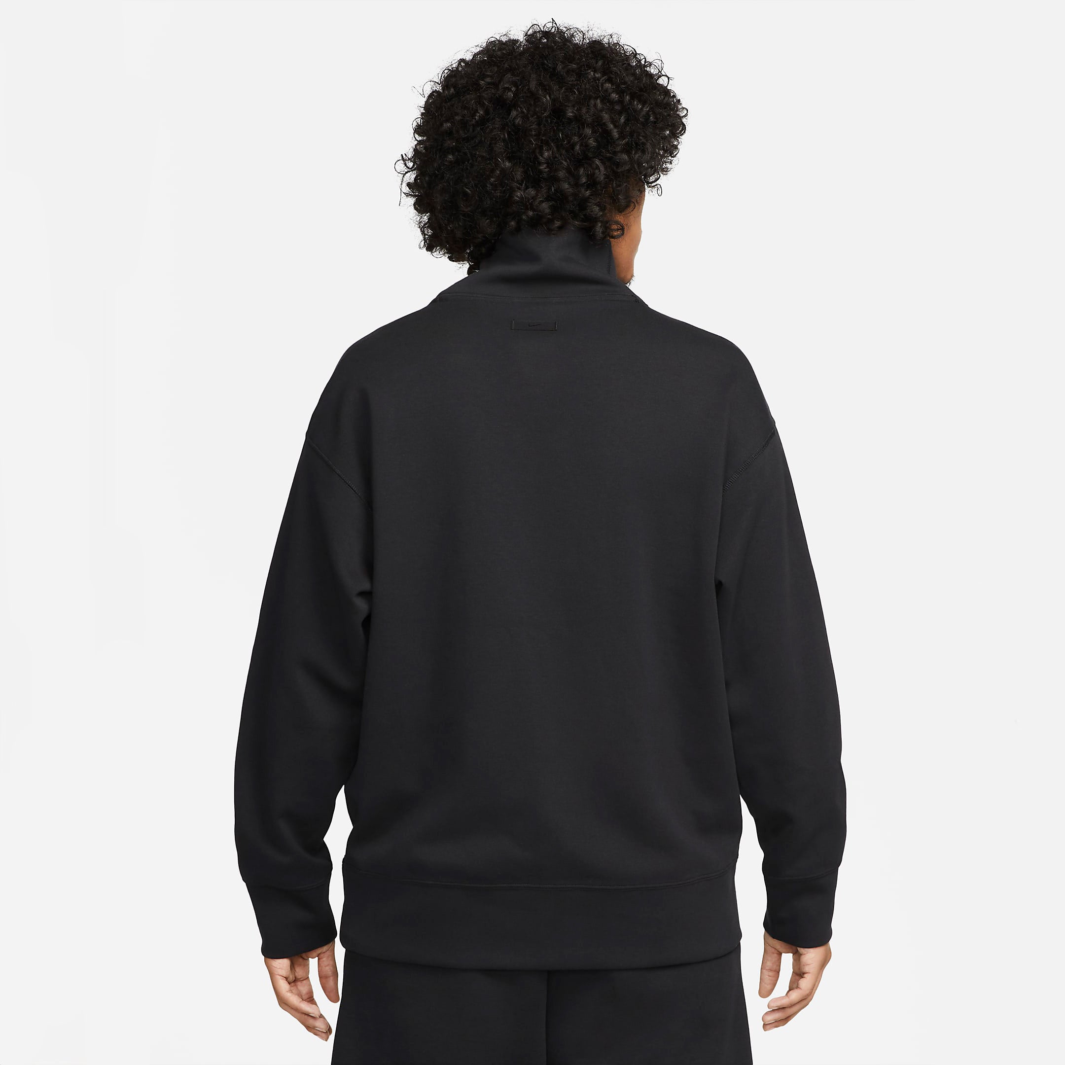 Nike Tech Fleece Reimagined Oversized Turtleneck FB8169 010 Black