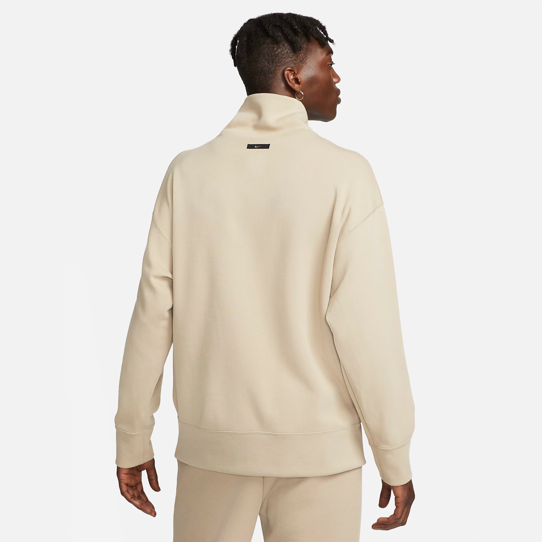 Nike Tech Fleece Reimagined Oversized Turtleneck FB8169 247 Beige Capsule