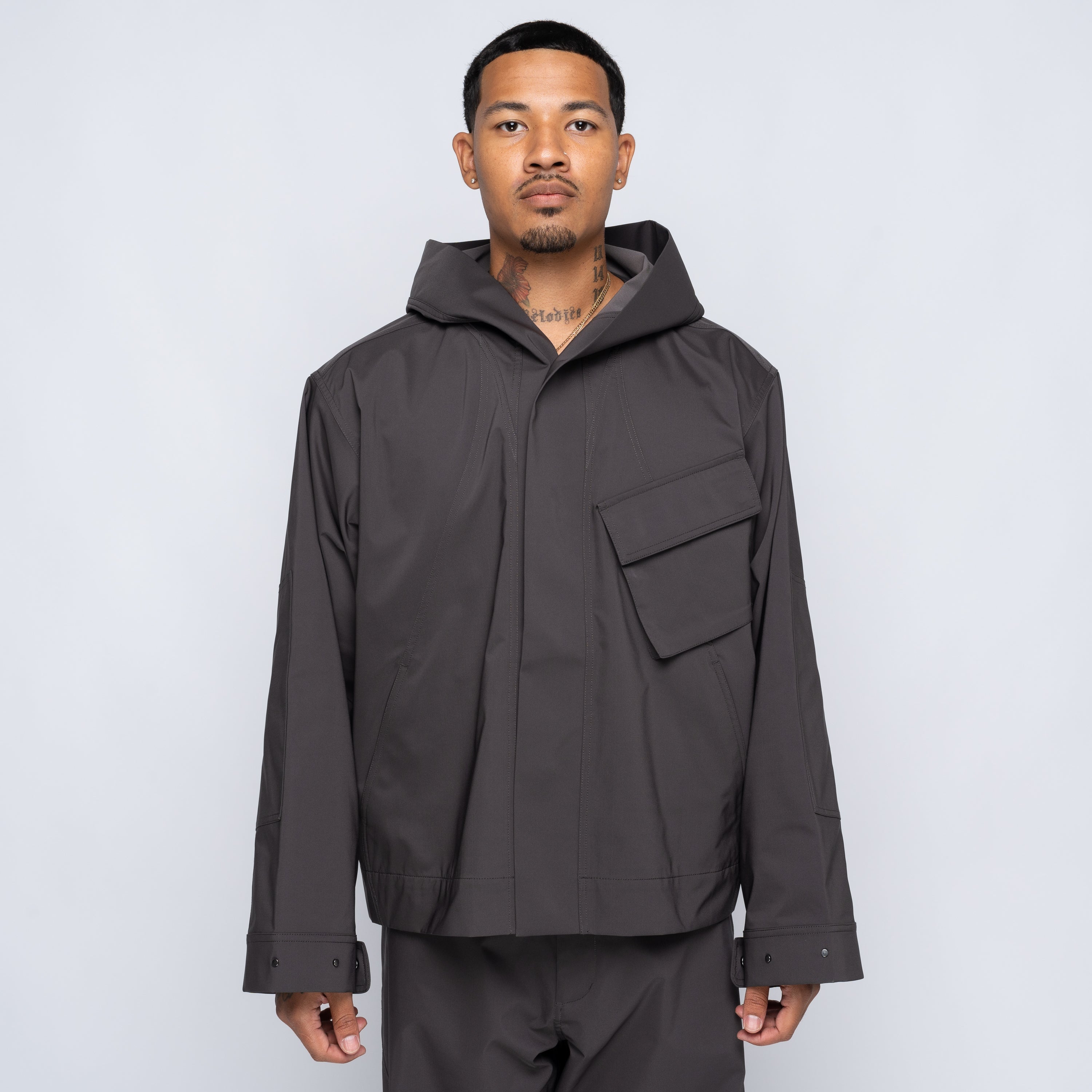 Cargo Pocket jacket Hoodie Biotite GZ14308