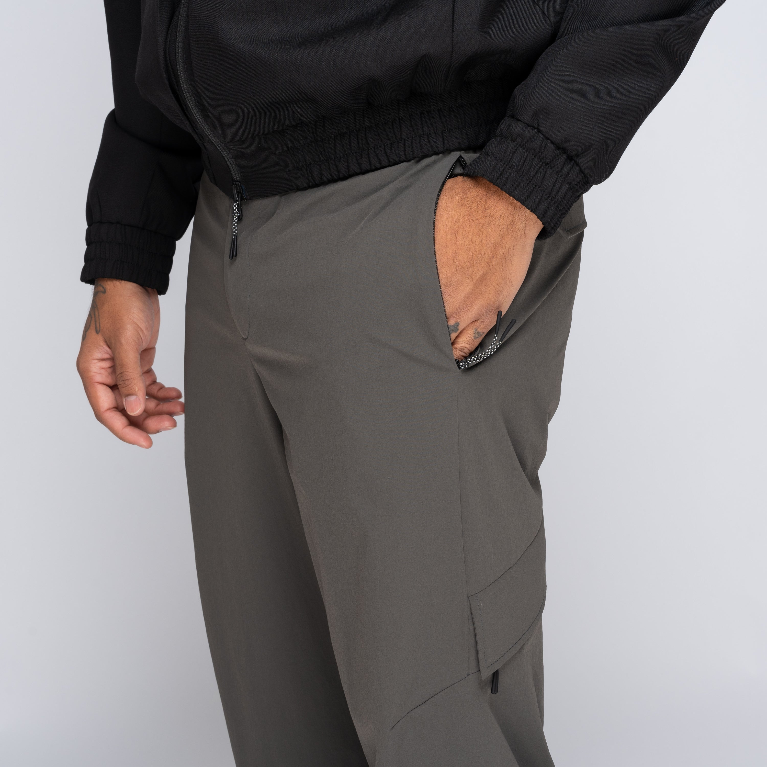 Jeongli Technical Pants SET4 Charcoal