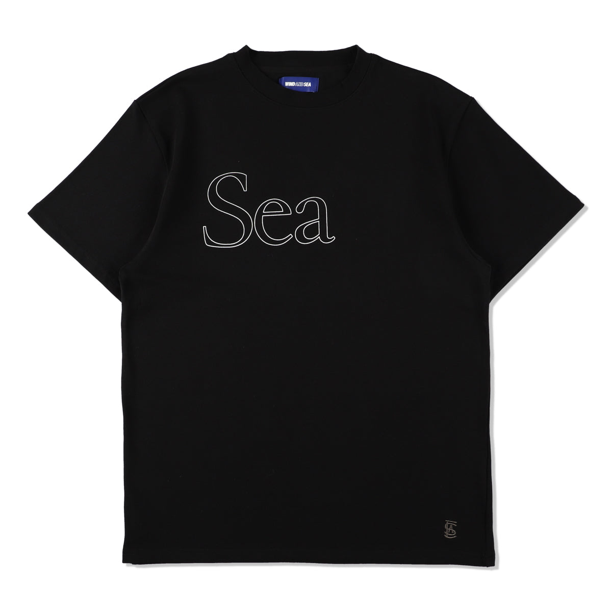wind and sea Crew neck / Black_D_Violet - メンズ