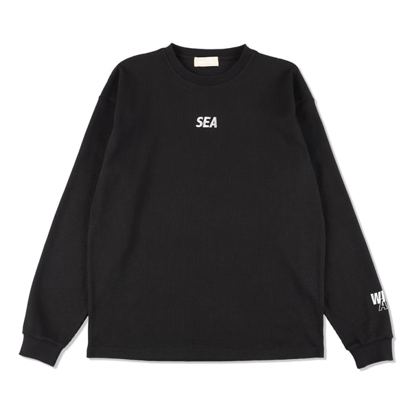 L/S Waffle Tee Black WDS-O-ESS-24-Q3-WAF-02 – Capsule