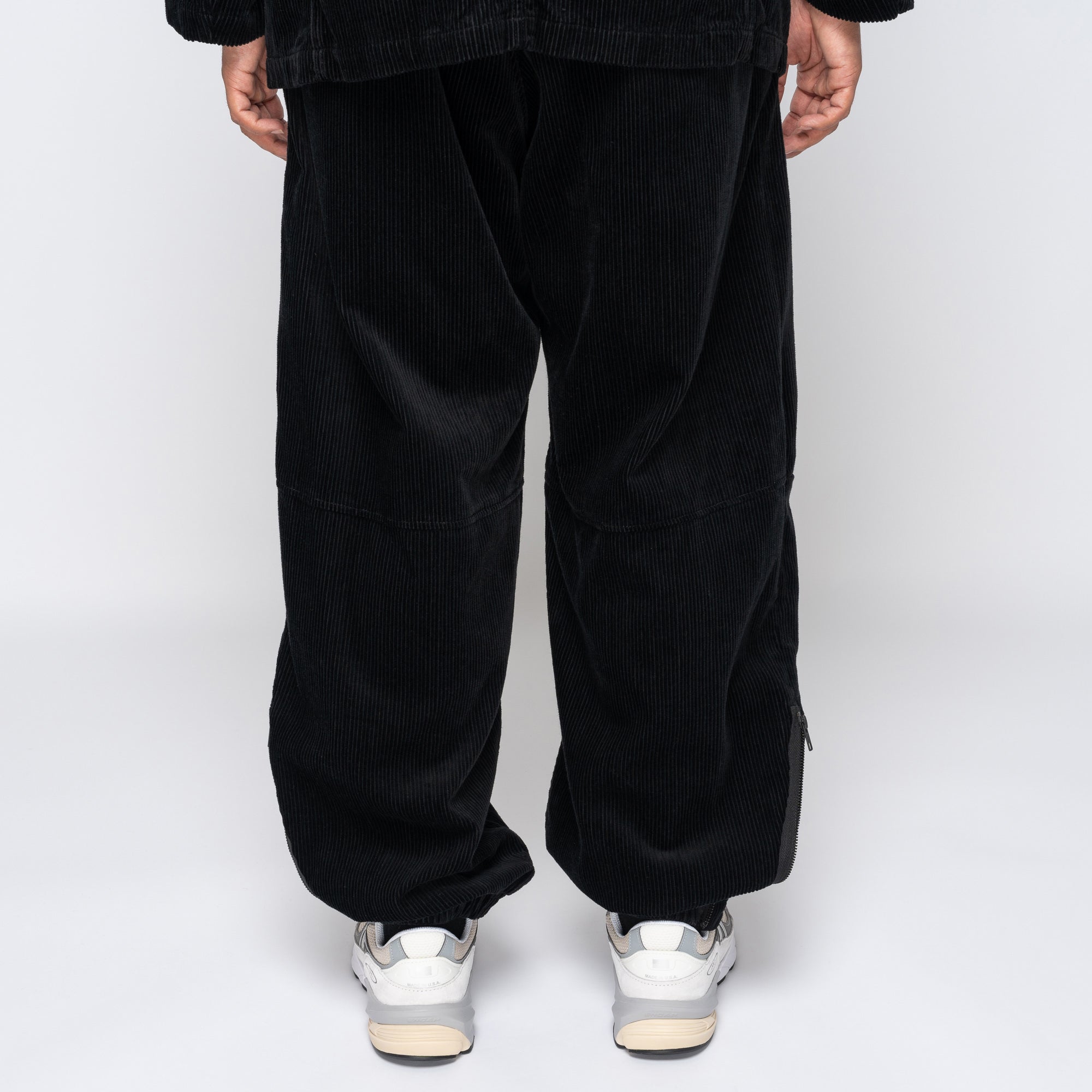 EG IAC Pants 8W Corduroy Black 24F1F023