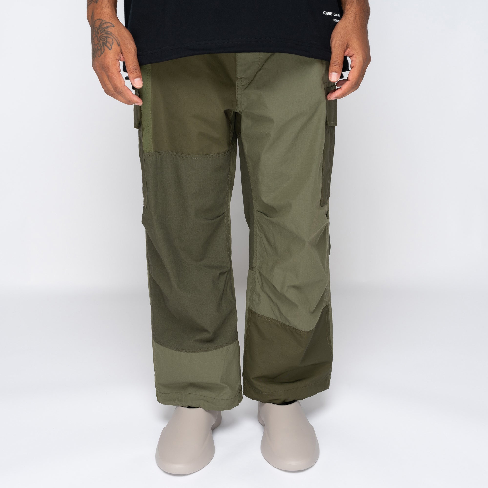 CdGH Cordura Patchwork Cargo Pant Olive HN-P010-051