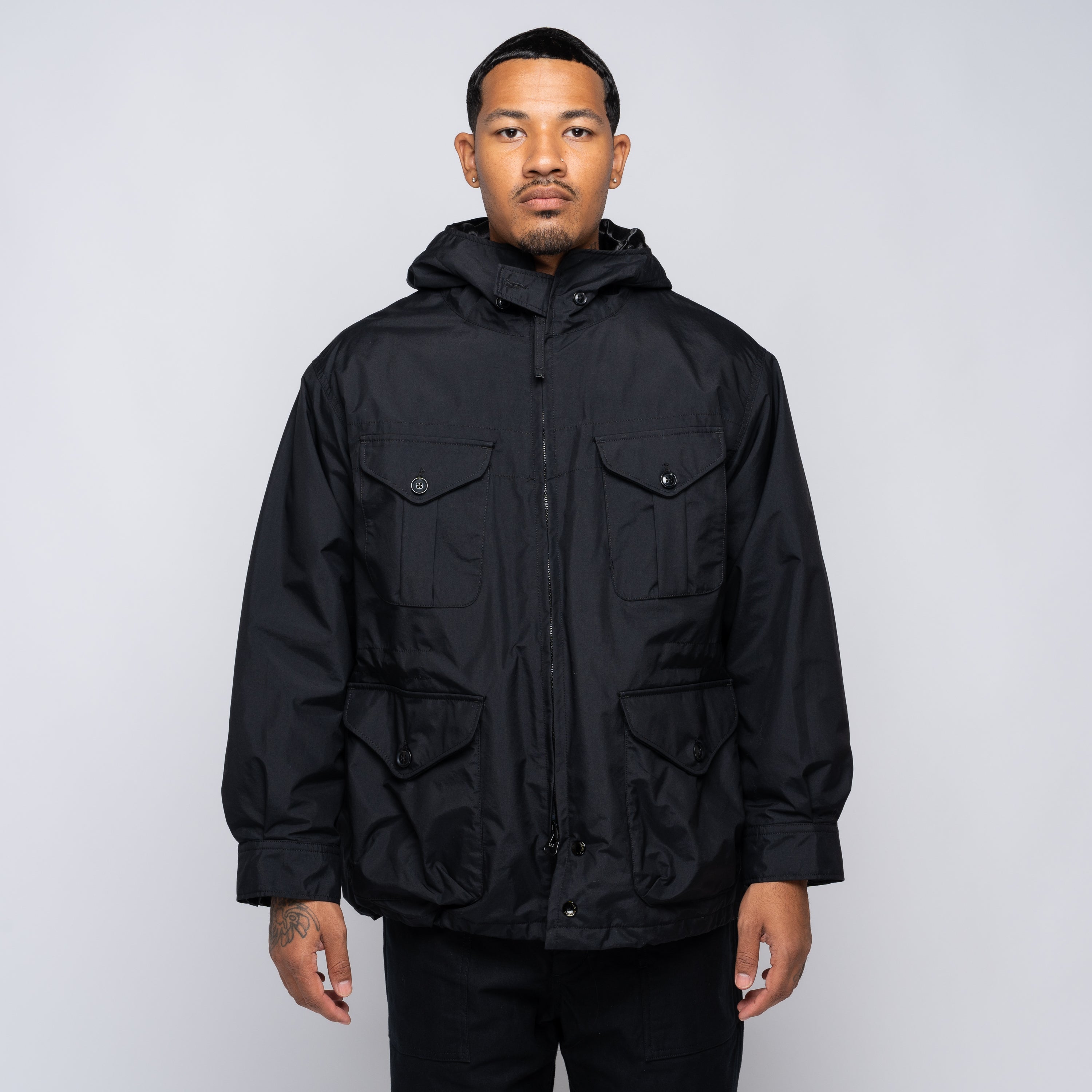 EG 3-Layer Field Parka Black 24F1D032