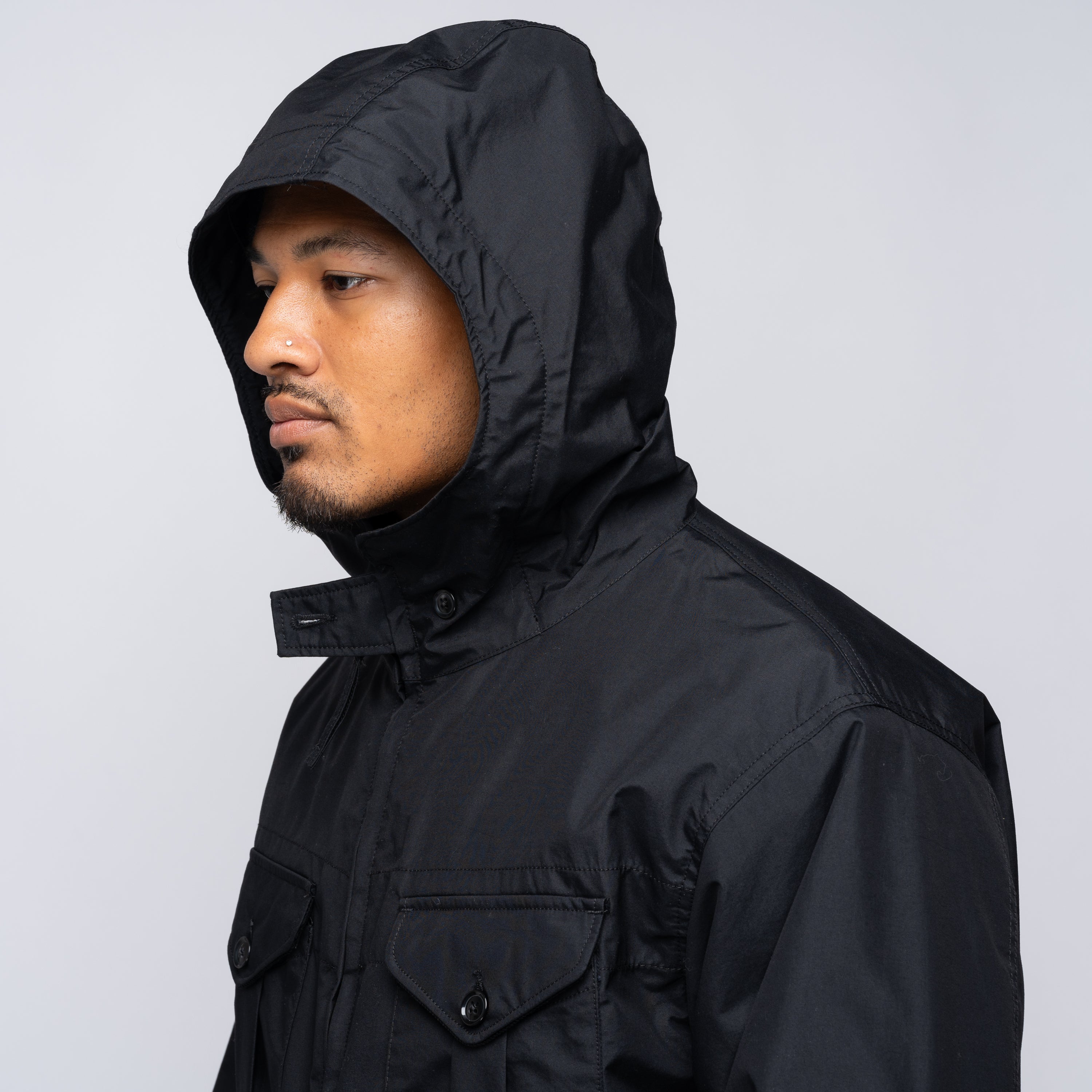 EG 3-Layer Field Parka Black 24F1D032