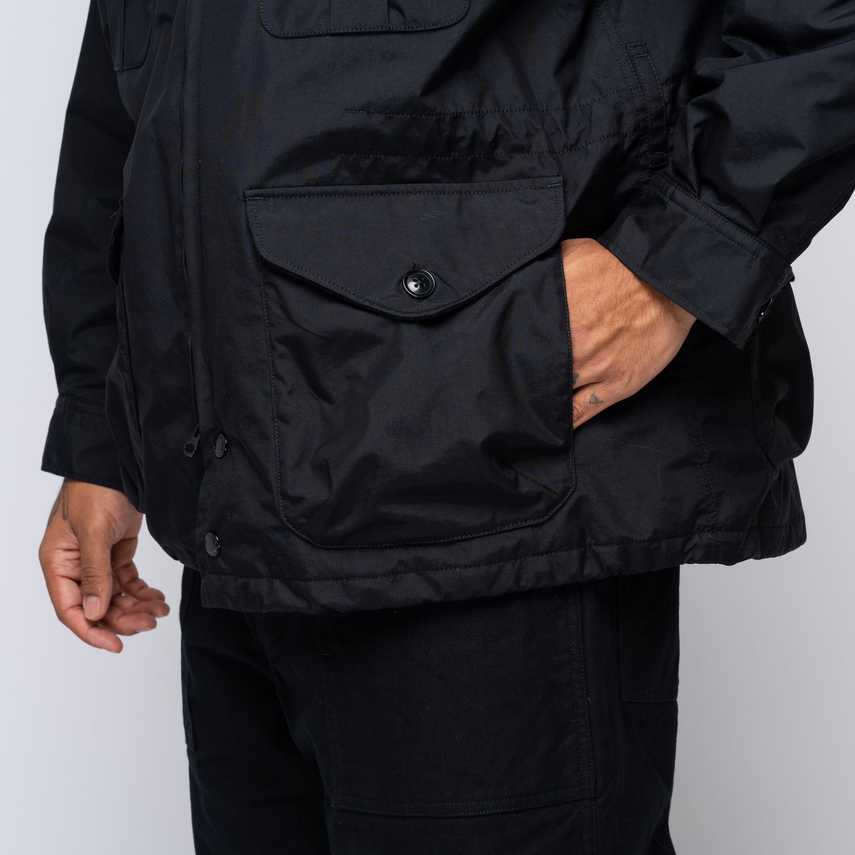 EG 3-Layer Field Parka Black 24F1D032