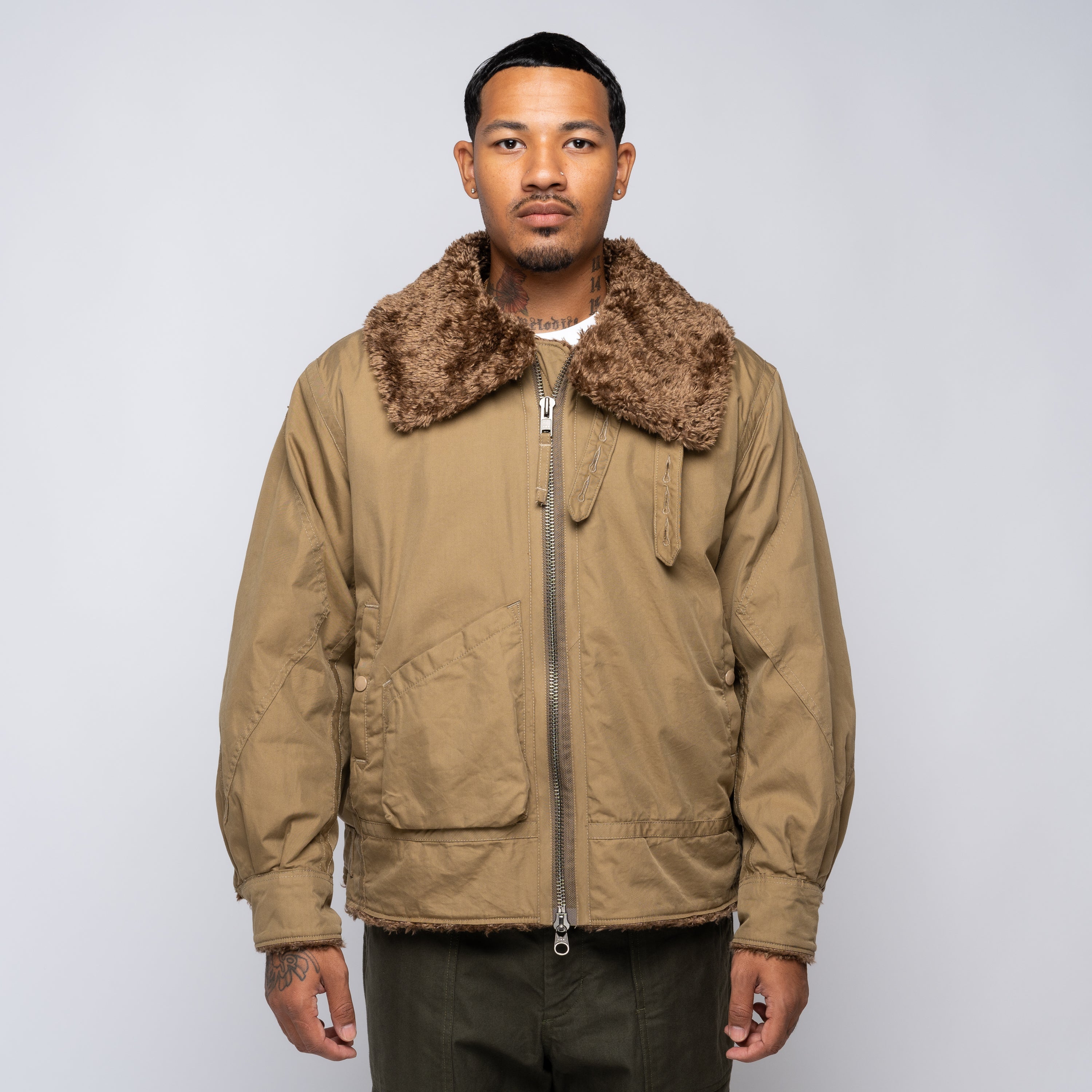 EG B3 Jacket Khaki 24F1D075