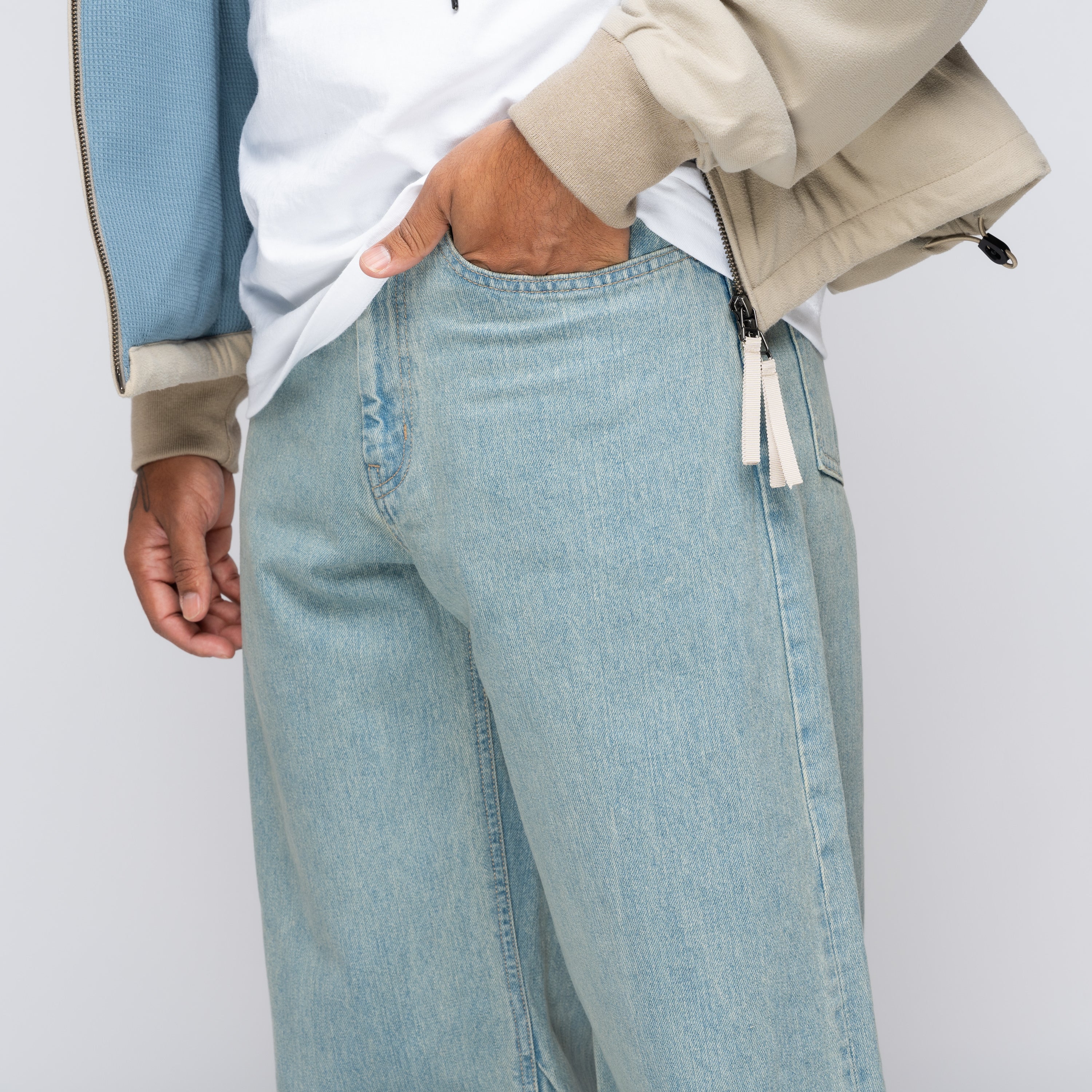 Wind and Sea Baggy Jean Light Blue WDS-O-CLC-24-Q4-PT-03