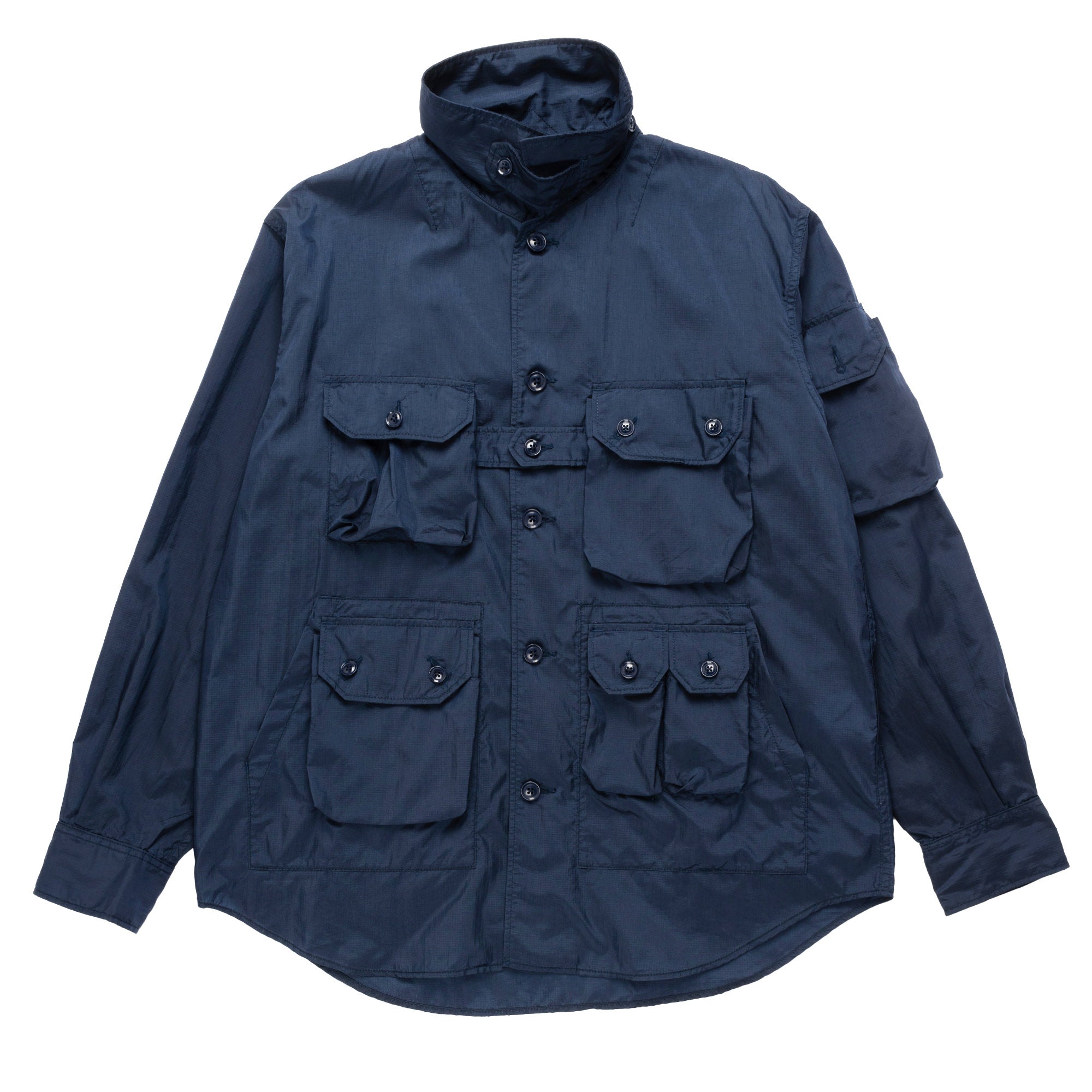 Explorer Jacket 23S1D037 Navy Nylon Ripstop – Capsule