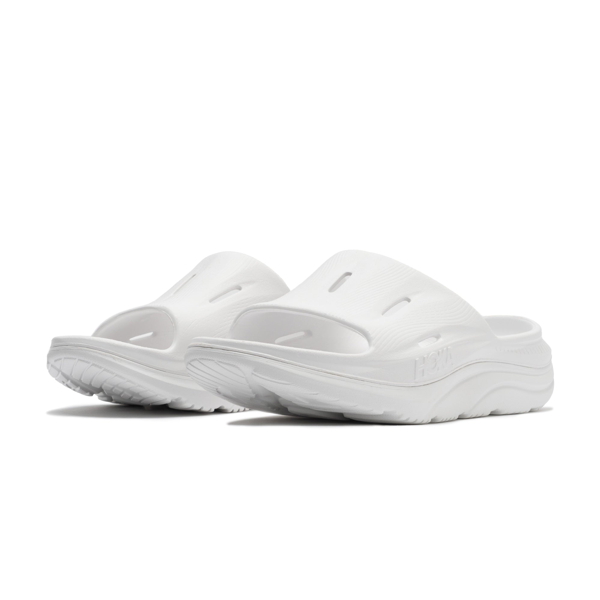 HOKA Arahi 5 Schuhe für Damen in Blanc De Blanc Outer Space Größe 37 1 3
