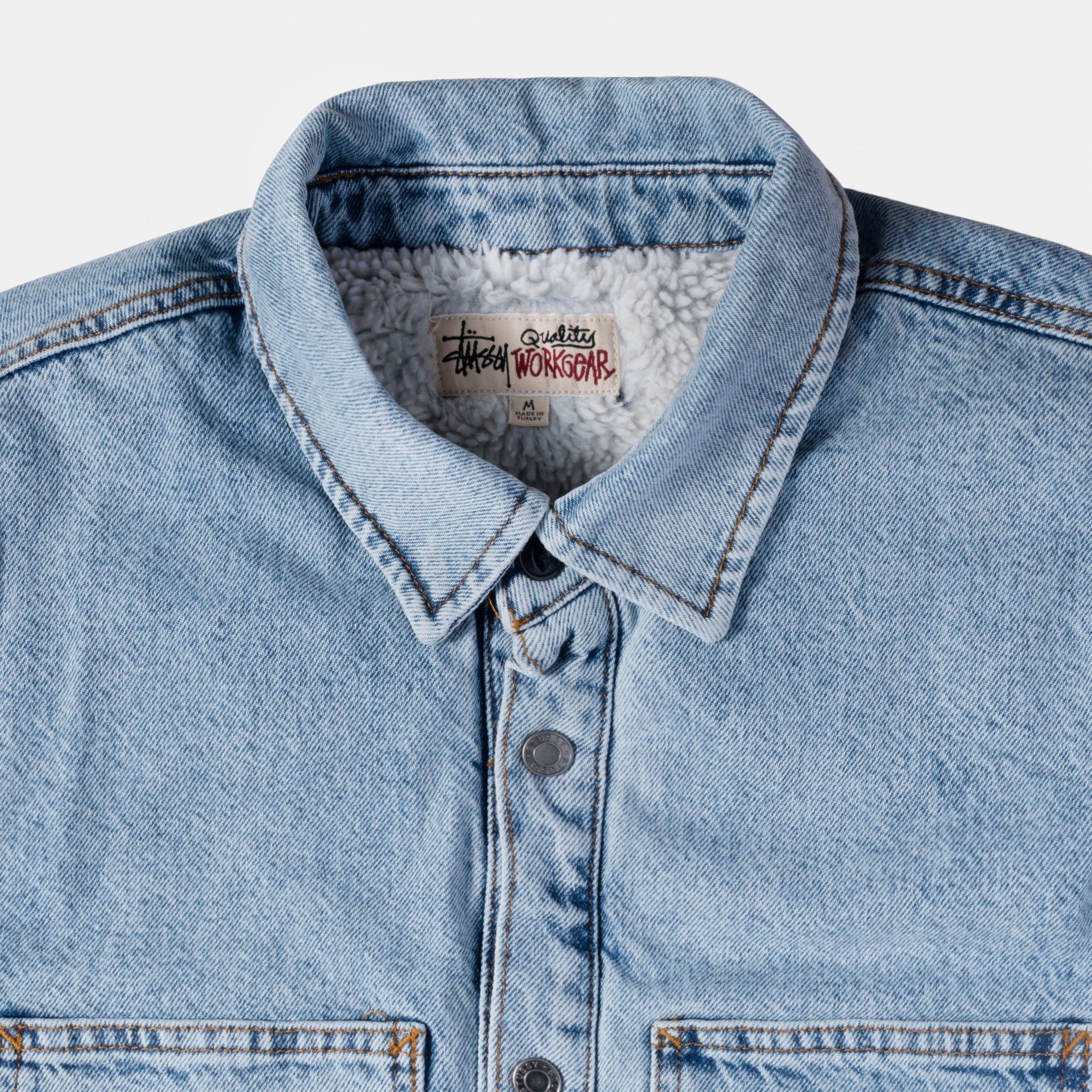 Sherpa Denim Shirt 1110244 Light Denim – Capsule