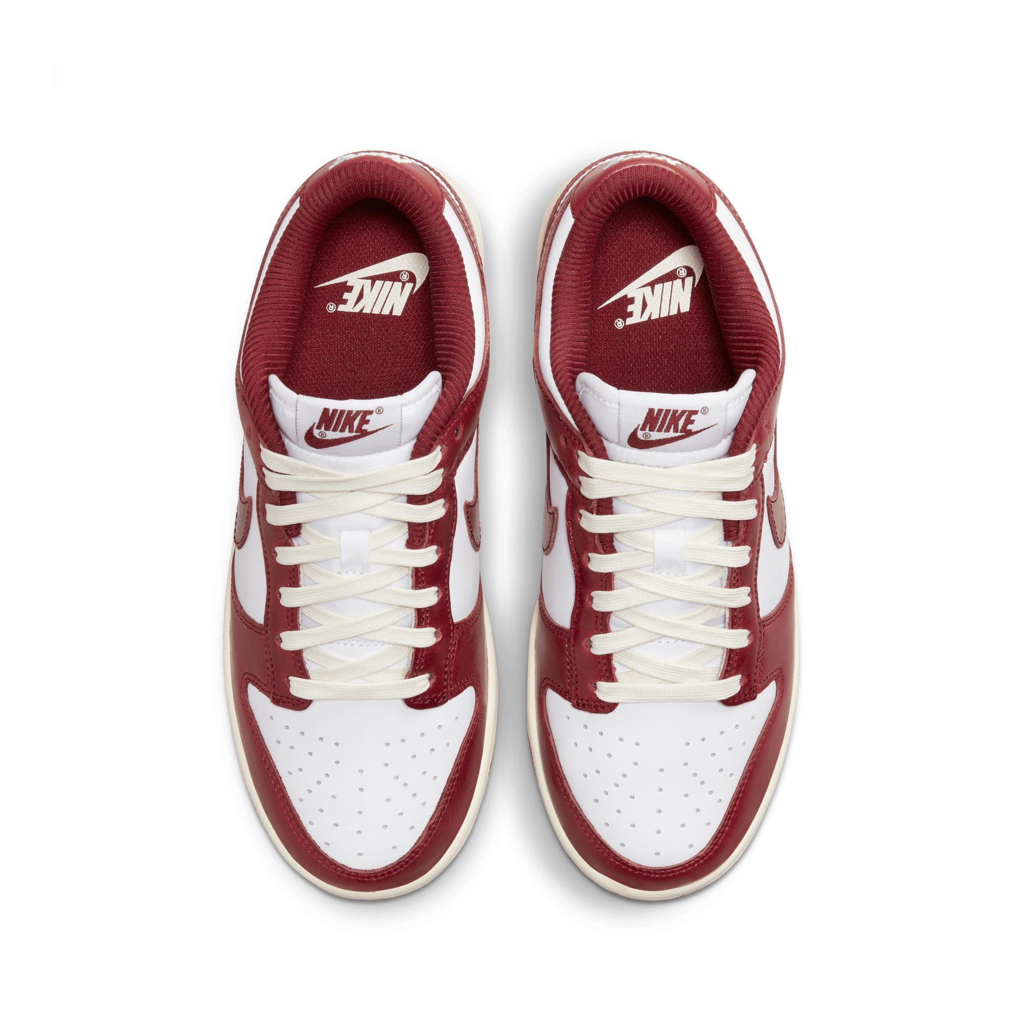 Women Nike Dunk Low PRM FJ4555-100 White Team Red – Capsule